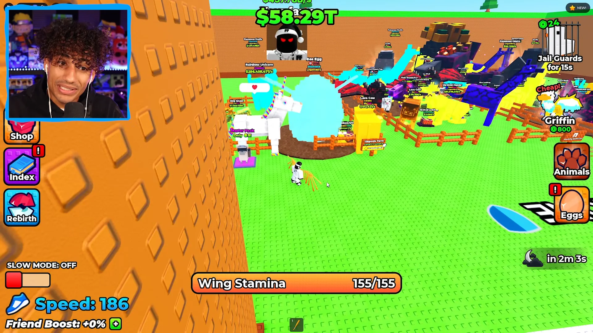 Stealing Diamond Bee Egg & Teleporting