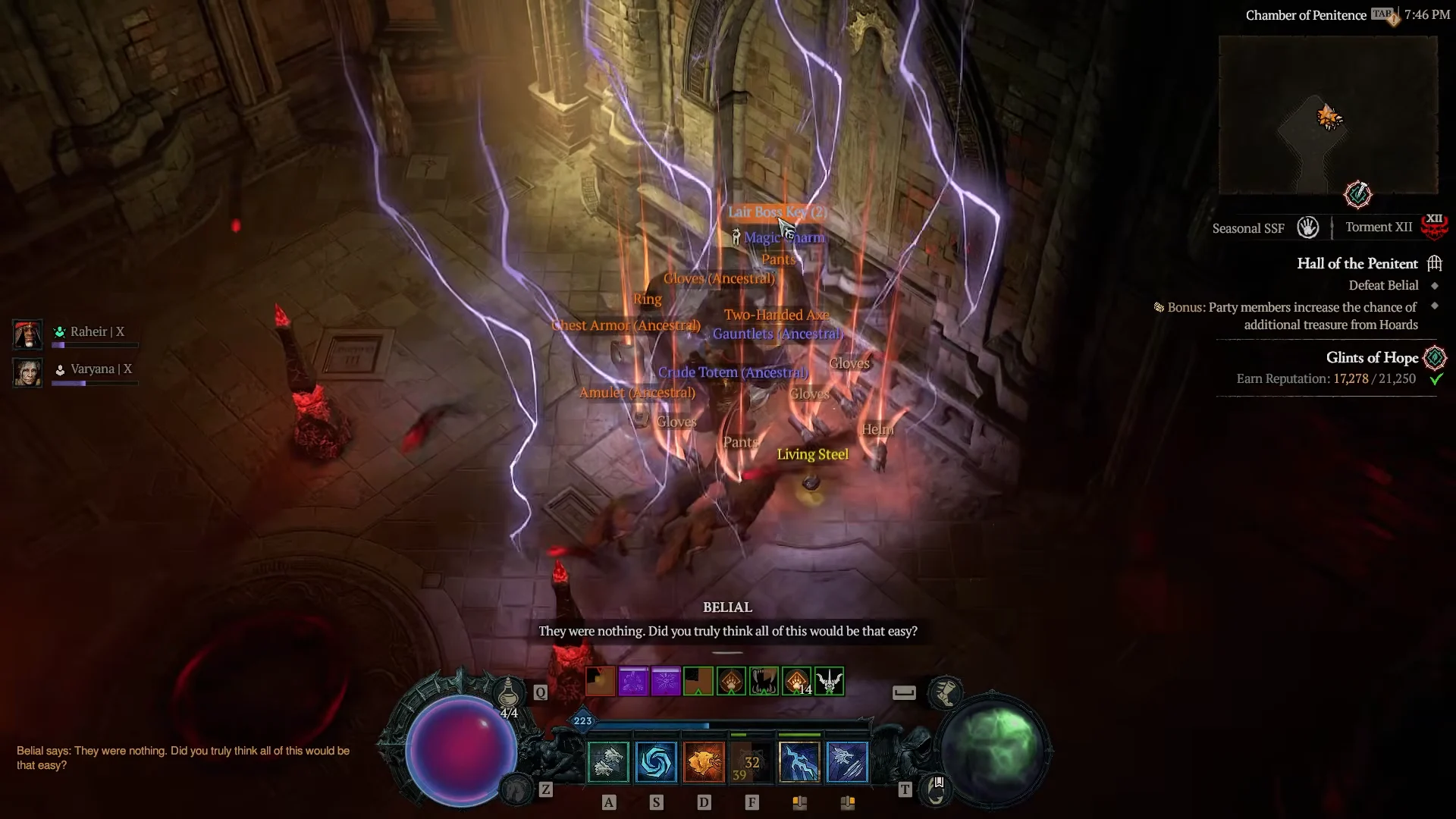 Mini Belial Boss Ambush Method