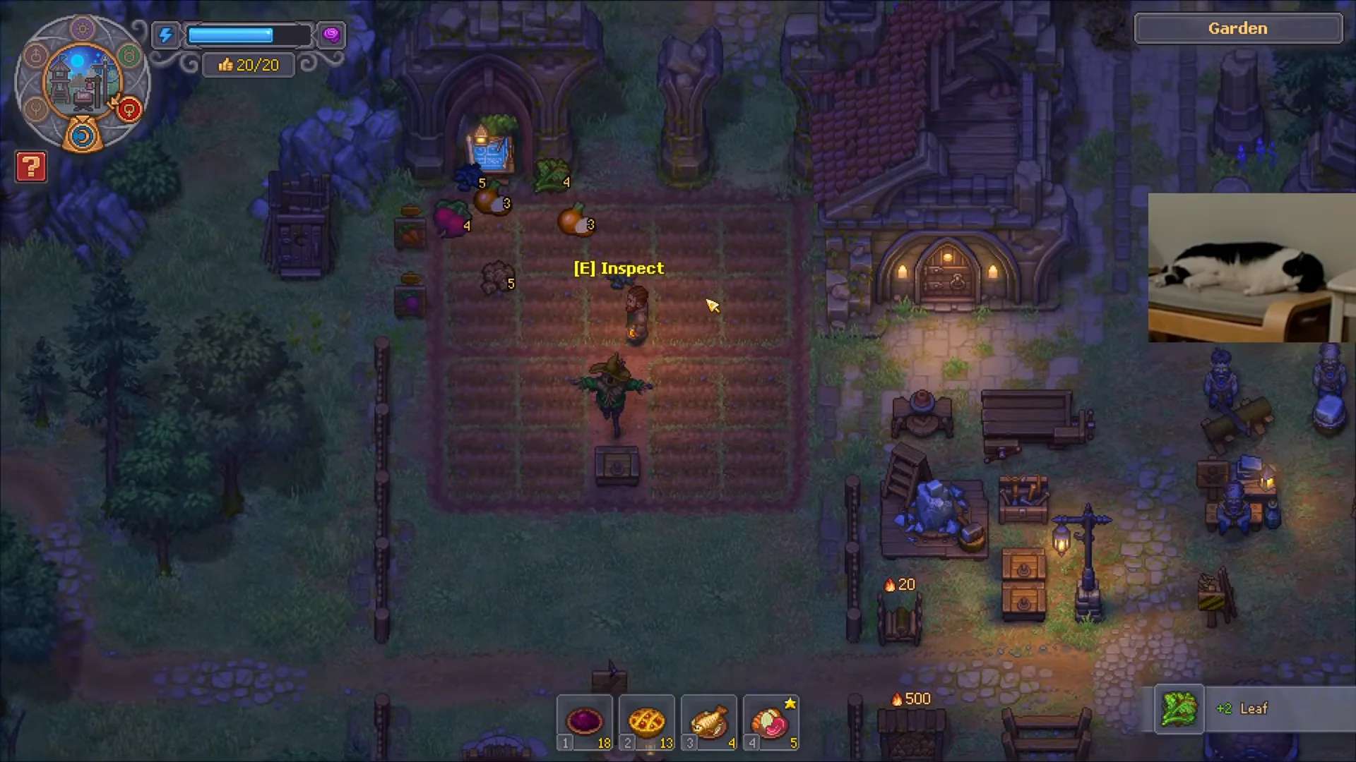 Harvesting Crops & Inventory Clearing