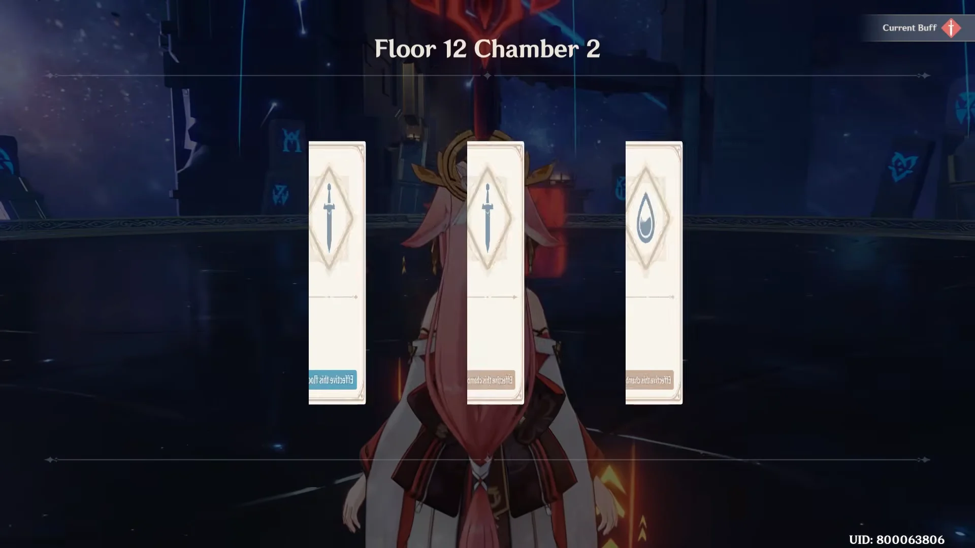 Floor 12 Chamber 2 Card Selection