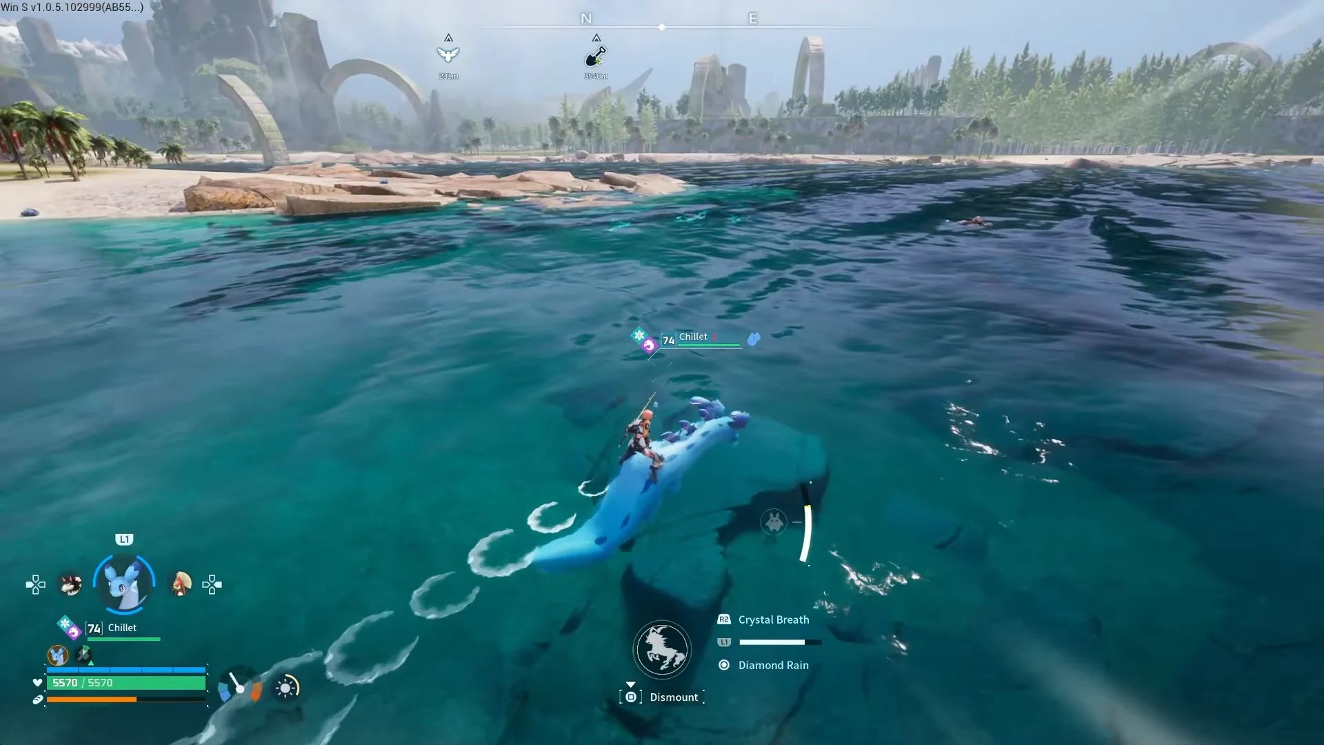Chillet Swimming Mechanics
