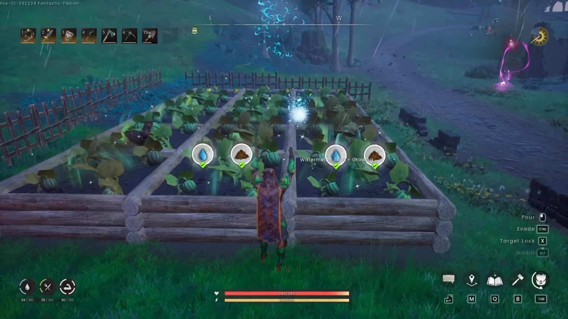 High-Level Farming Spells