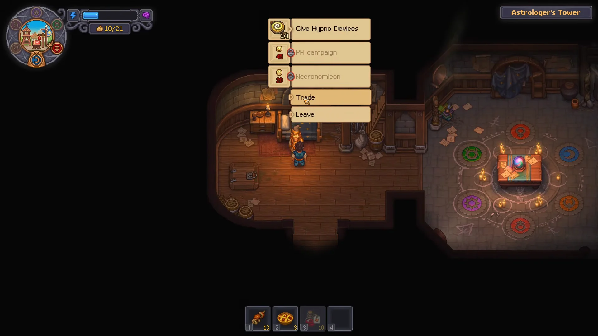 Traveling to the Astrologer's Tower