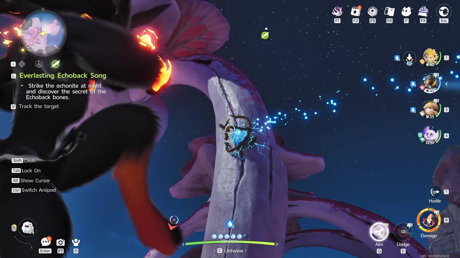 Activating Remaining Crystals