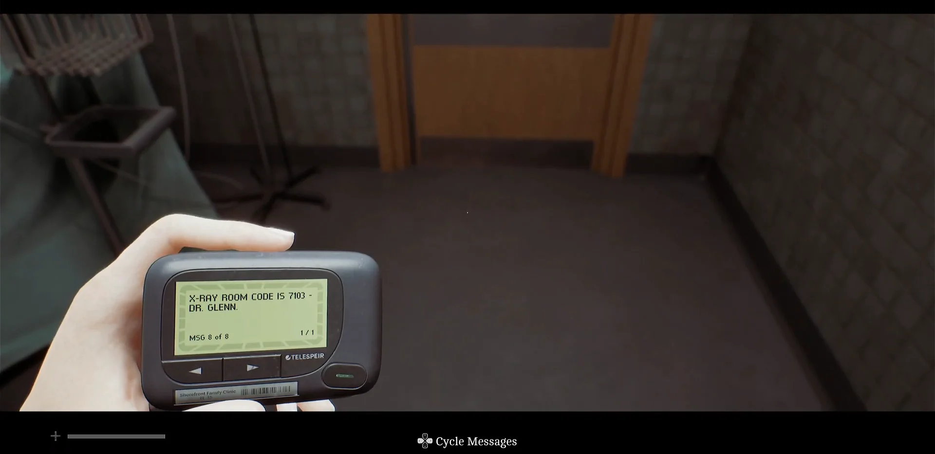 Checking Pager Message