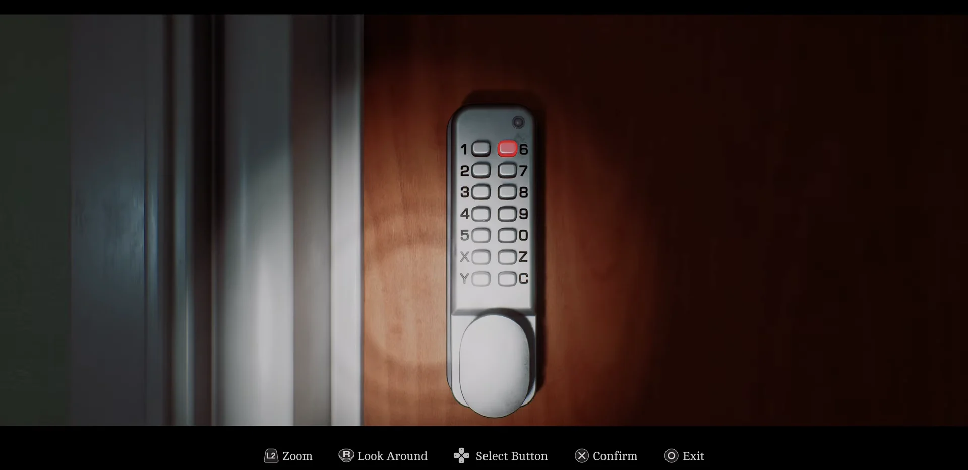 Entering Keypad Code