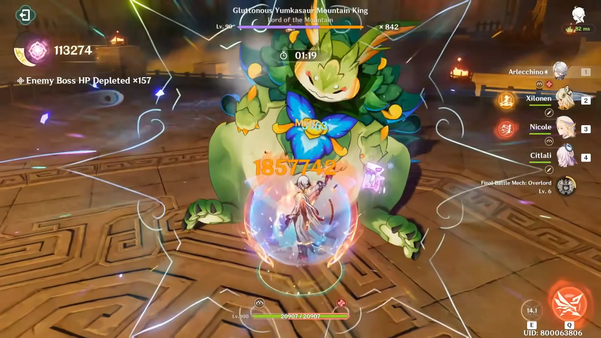 Combat Challenge: Boss Phase