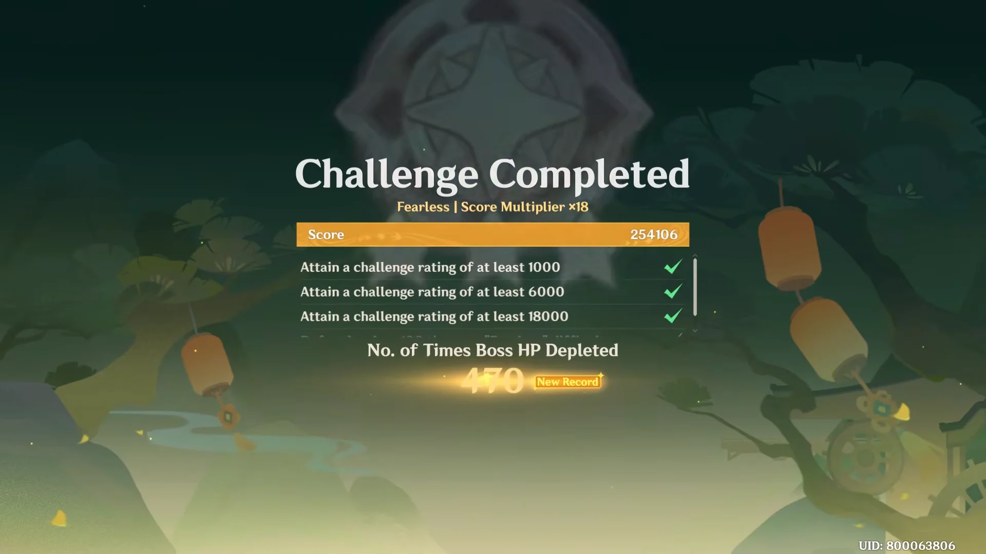 Combat Stage Completion & Rewards