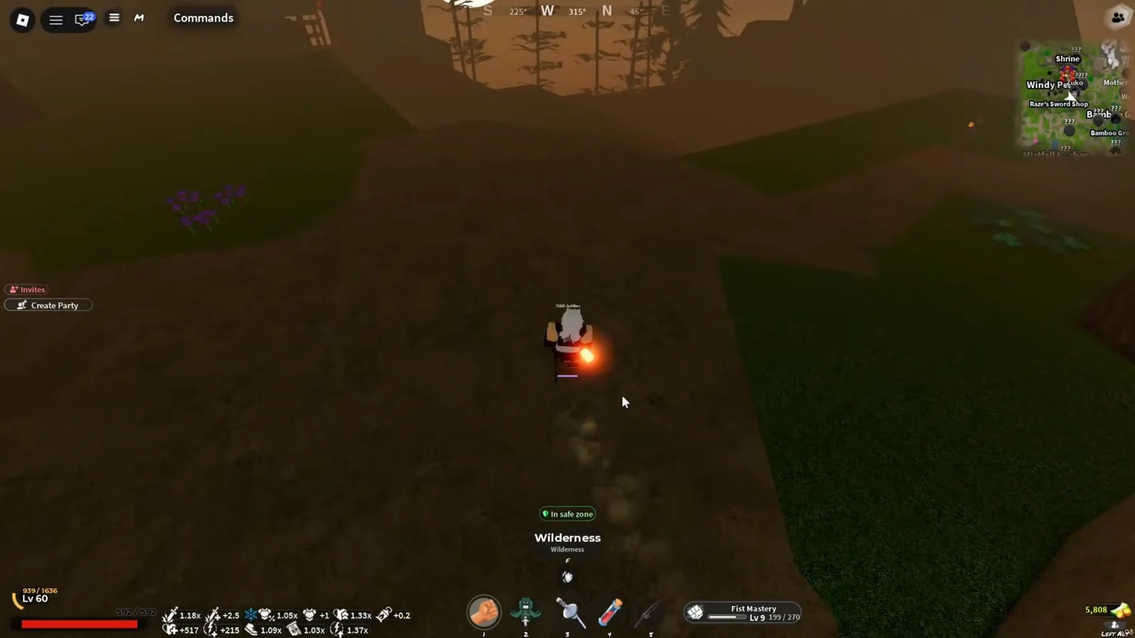 Navigating to Mistfall Harbor