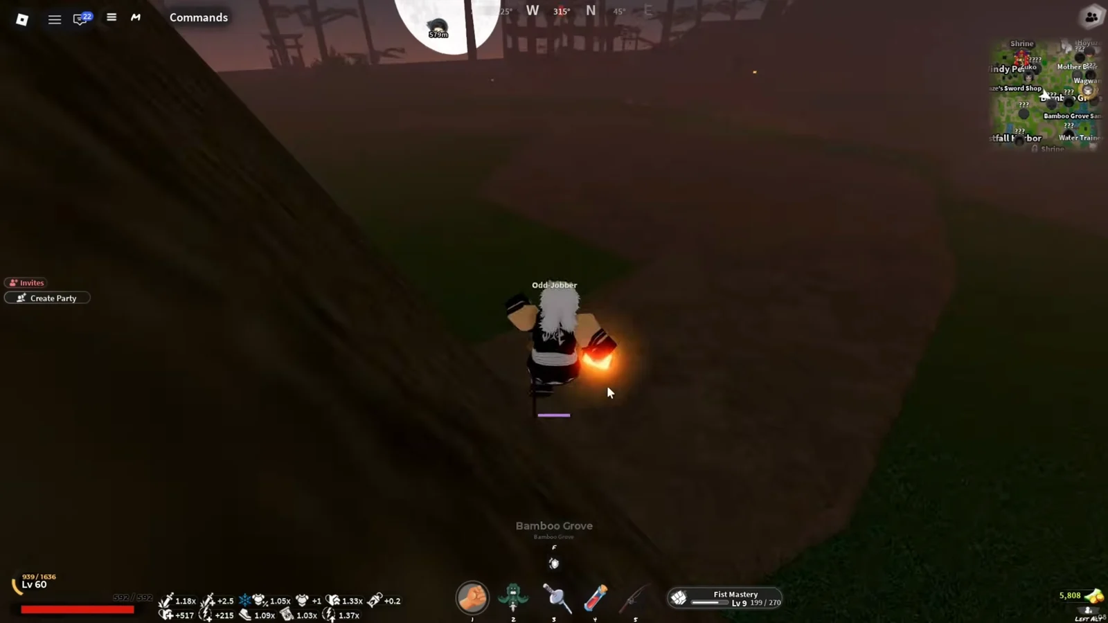 Navigating to Mistfall Harbor