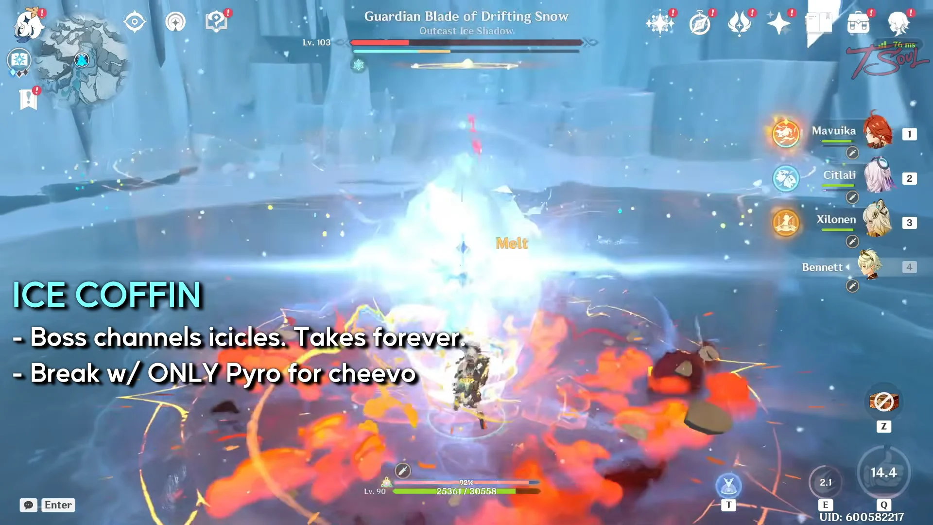Breaking the Ice Coffin