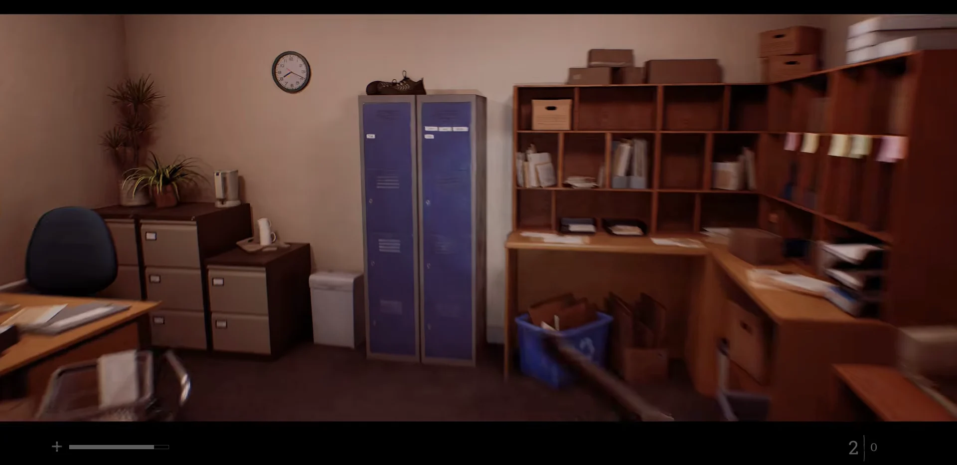 Approaching Lockers