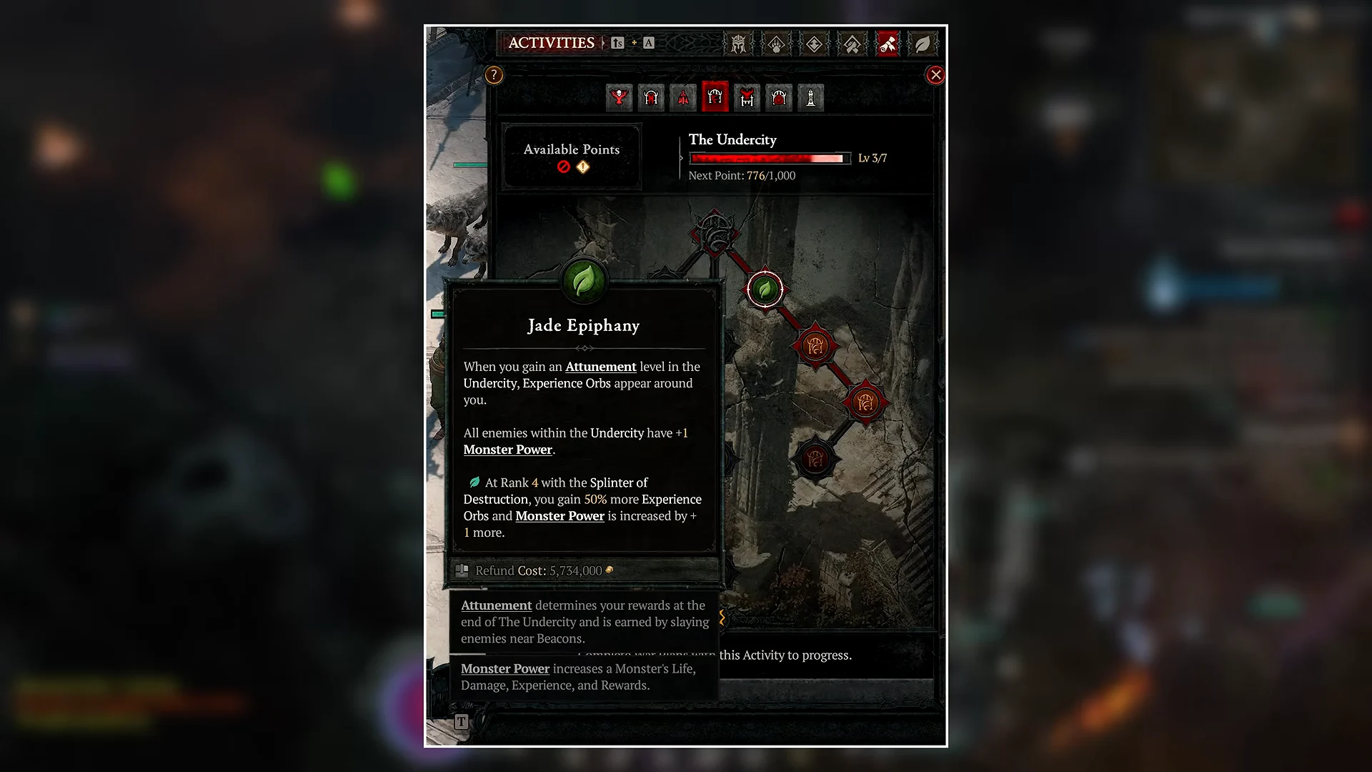 Skill Tree: Jade Epiphany