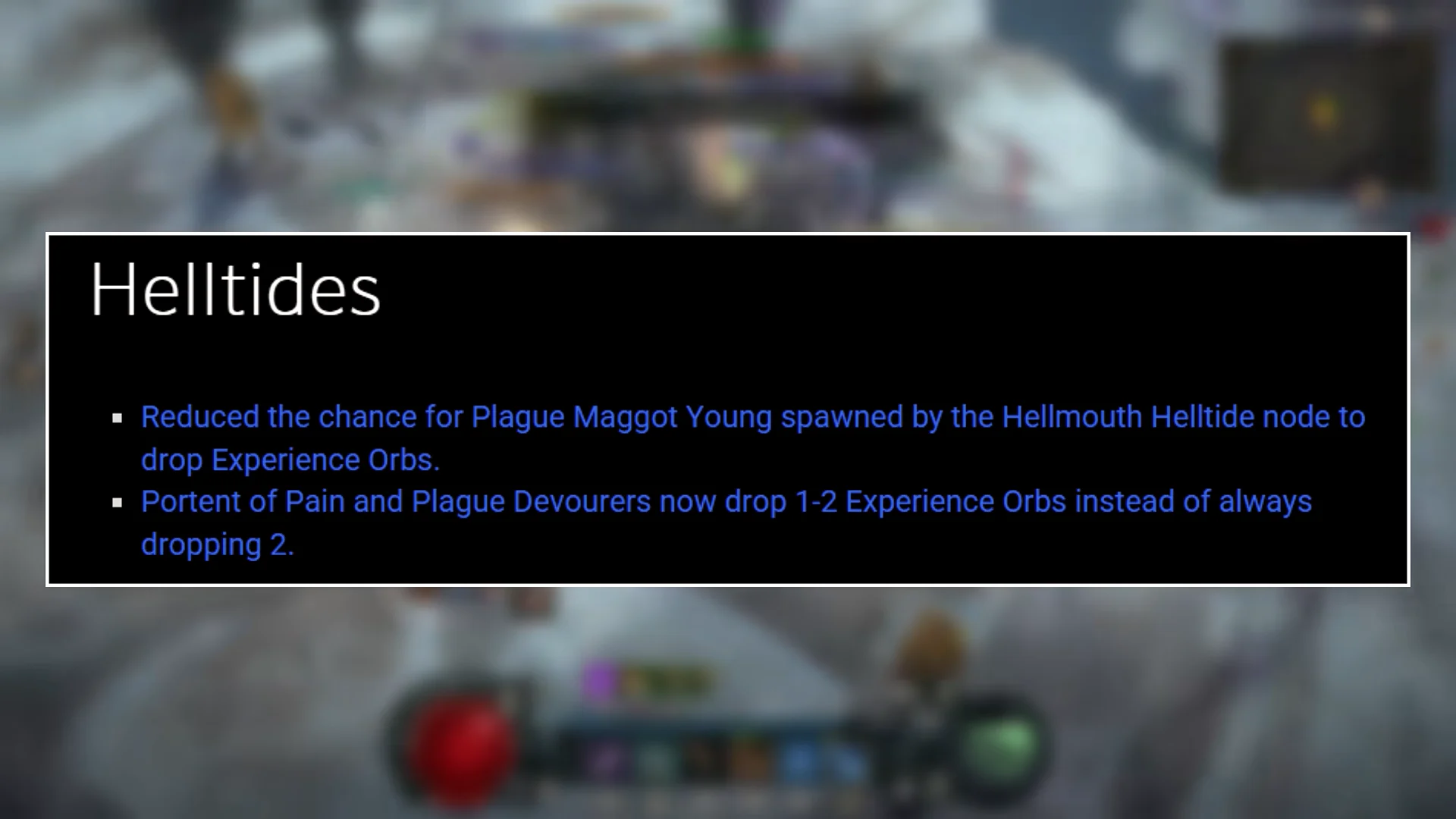 Patch Notes: Helltides Nerfed
