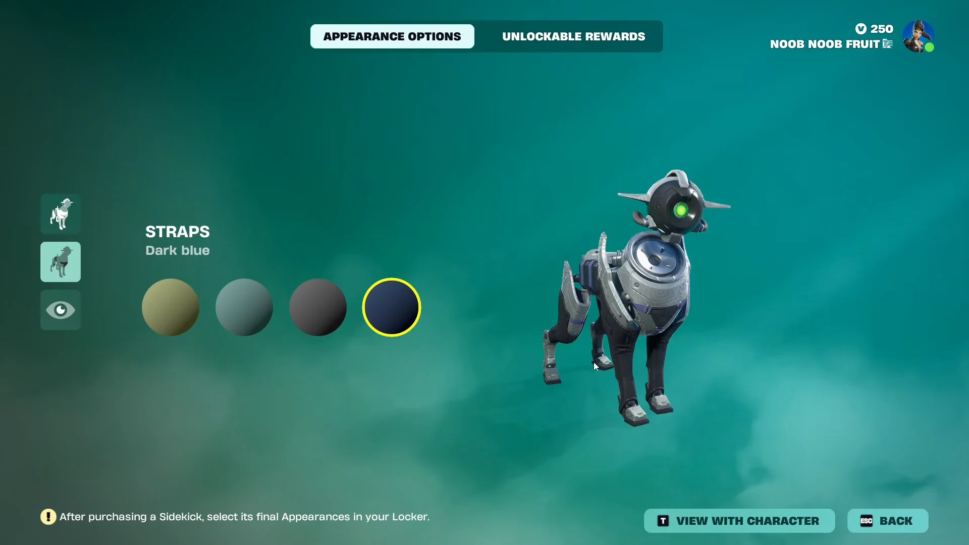 Appearance Options