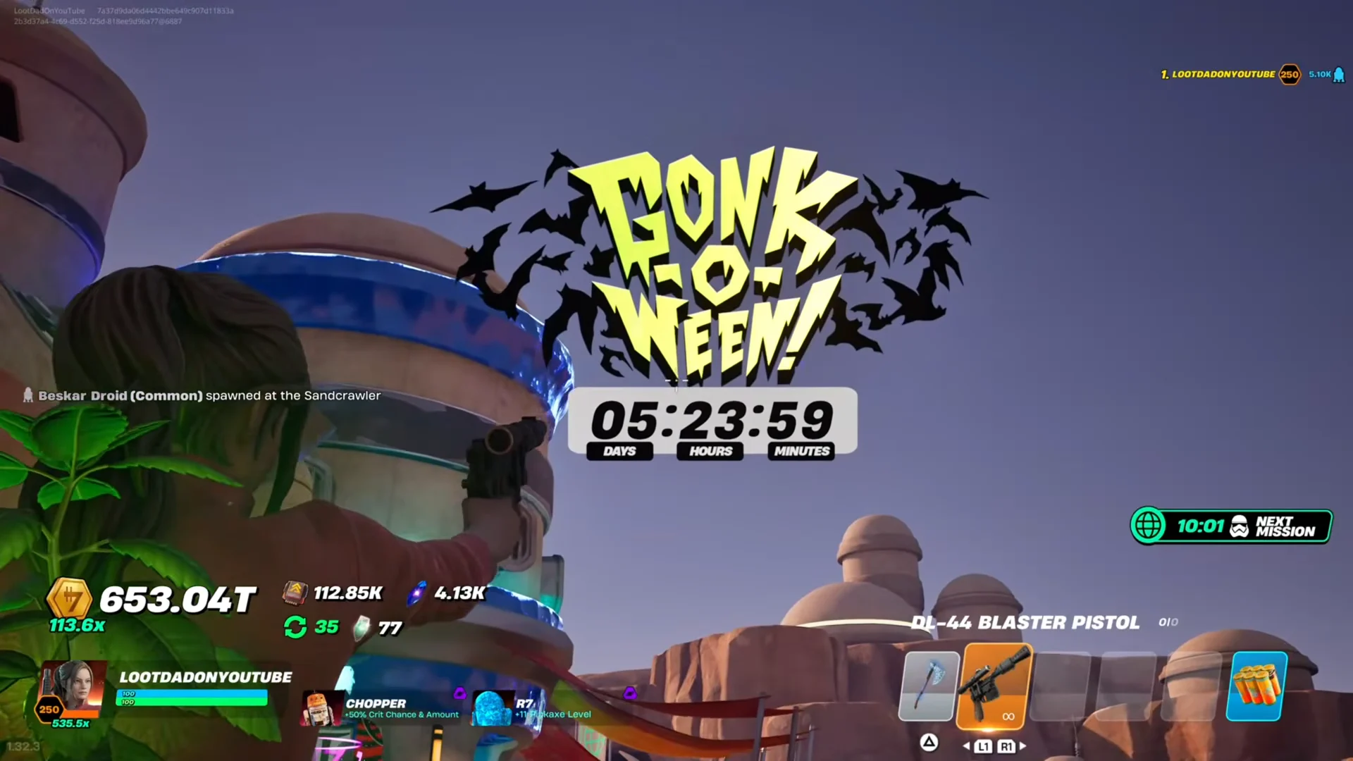 In-Game Countdown Banner