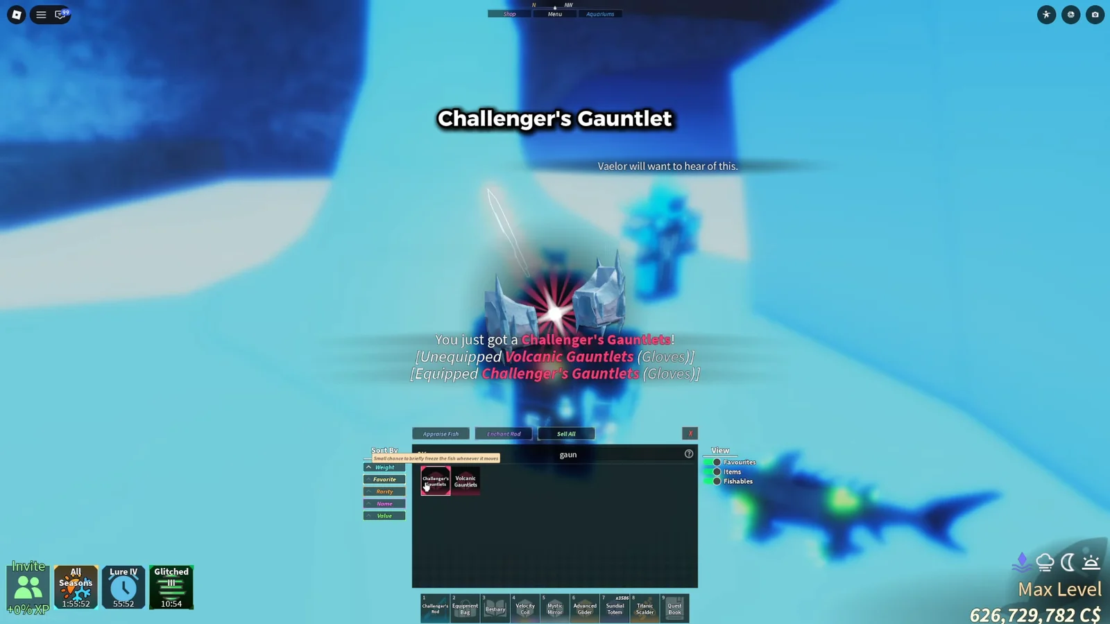 Completing Quest and Receiving Reward