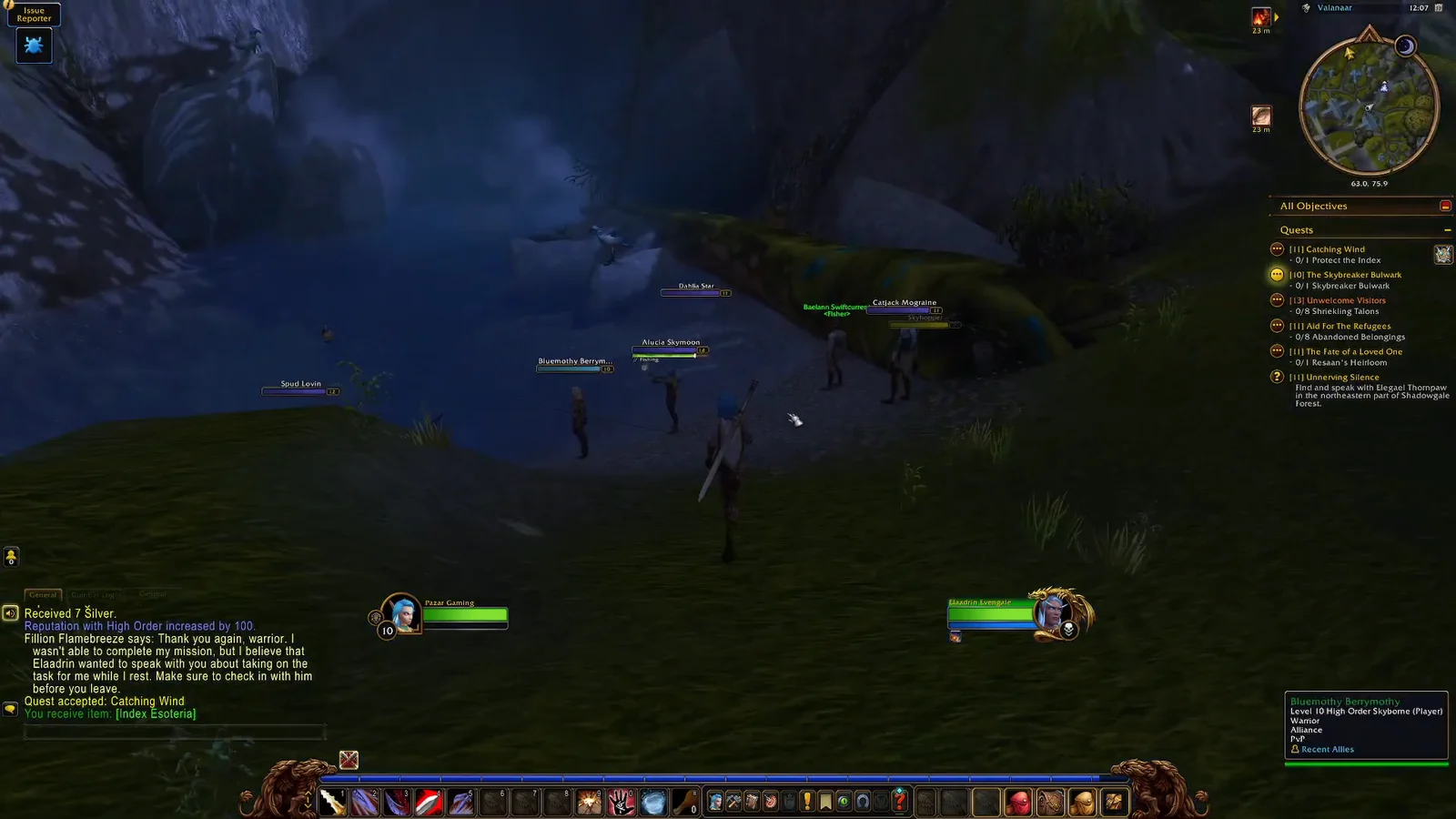 Approaching the Riverbank