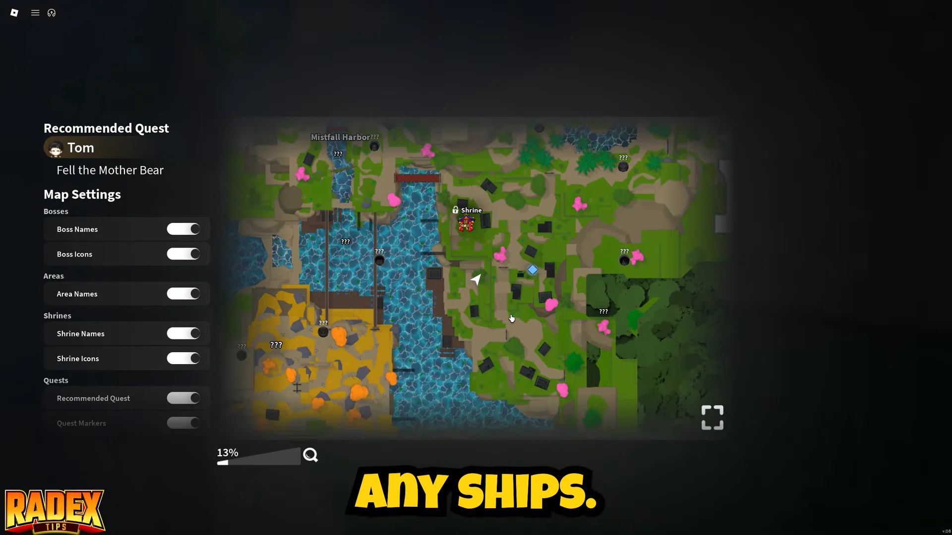 Map Location of Fishing Village