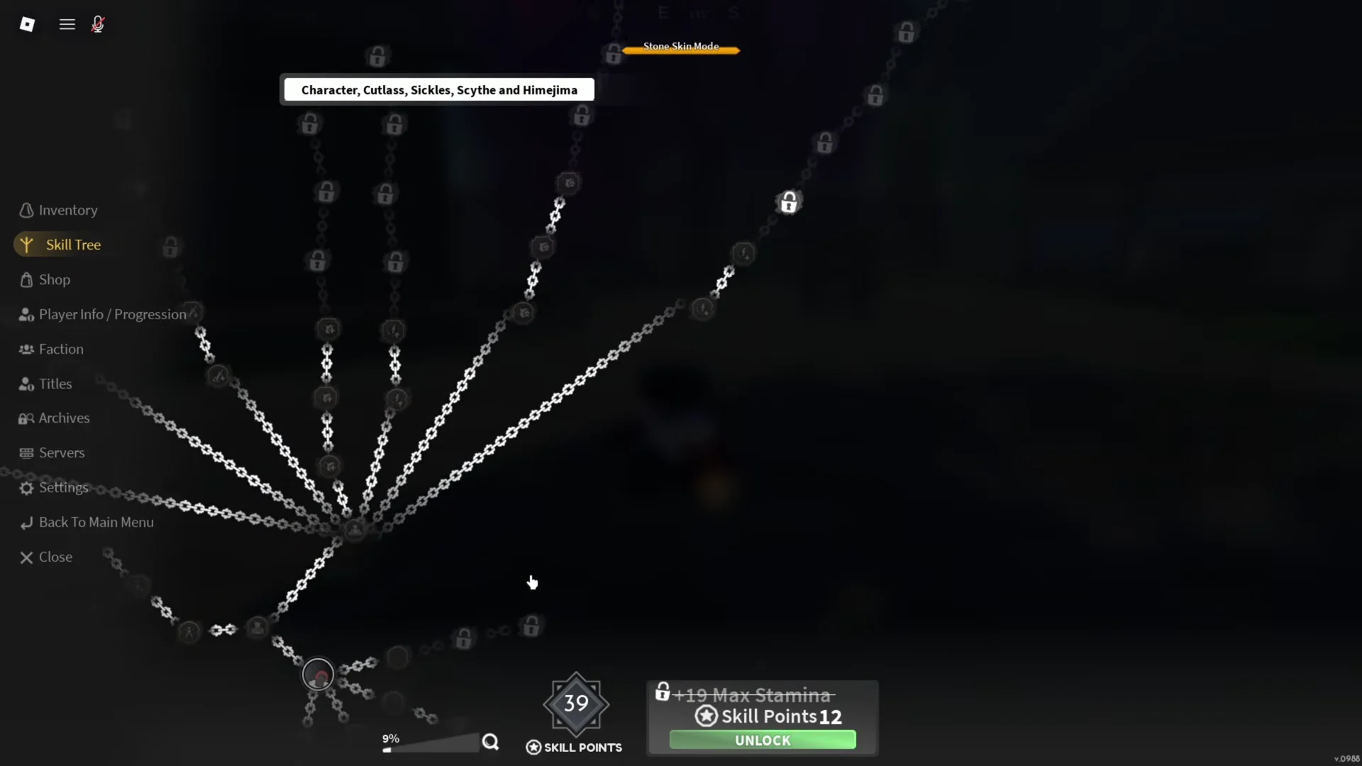 Demonstrating New Demon Art and Skill Tree