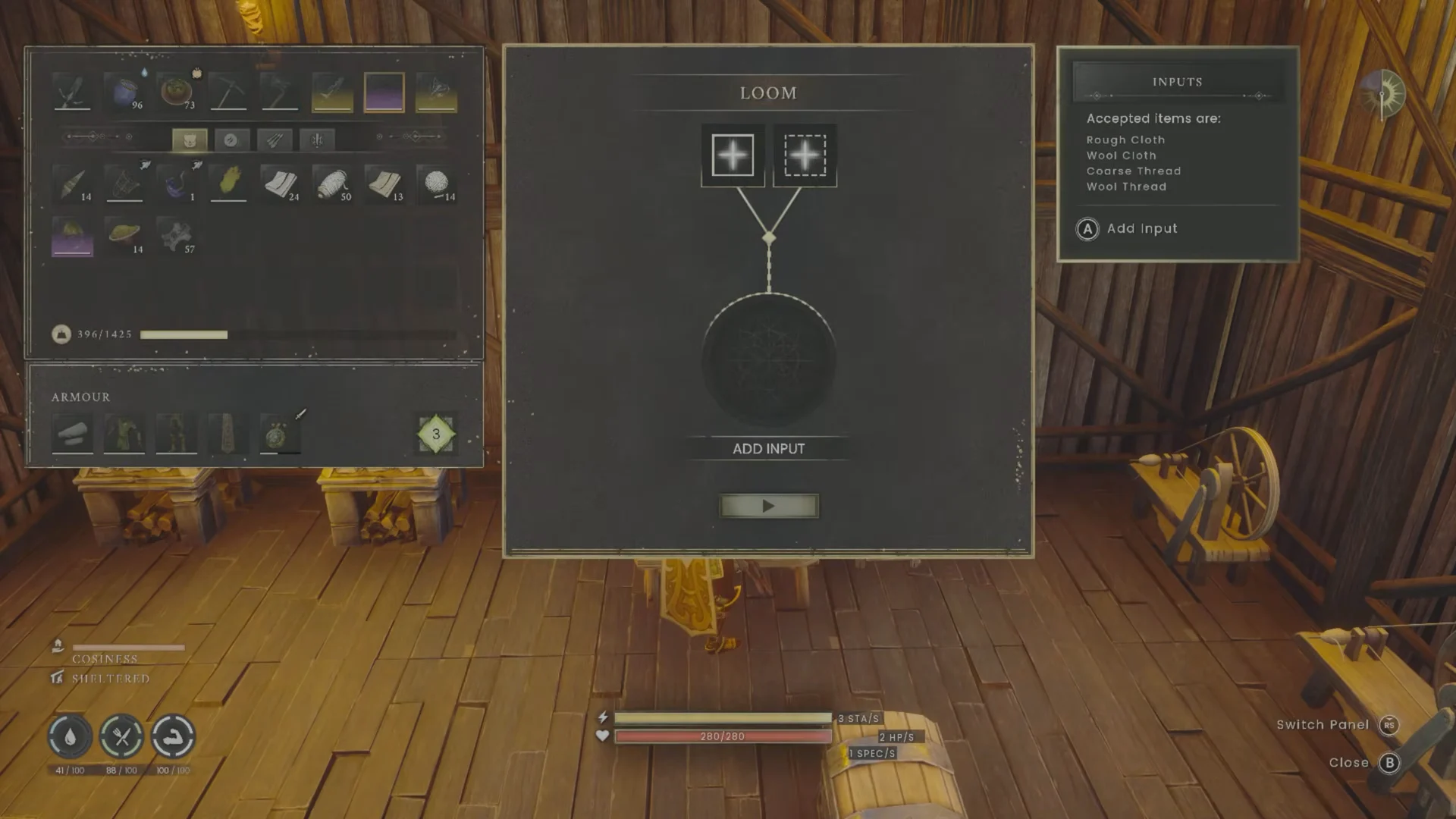 In-Game Crafting Station Limitations