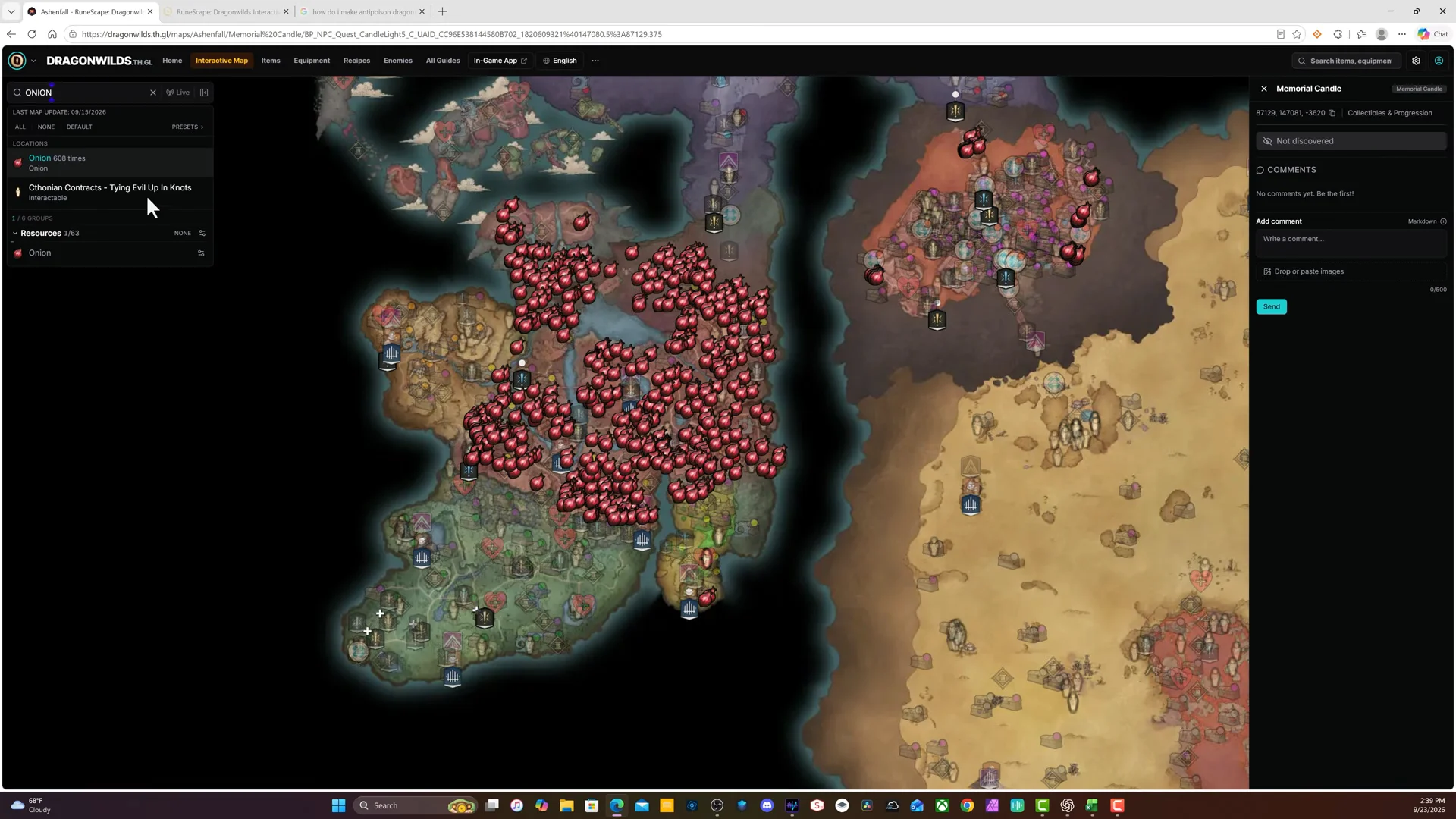 Interactive Map Demonstration