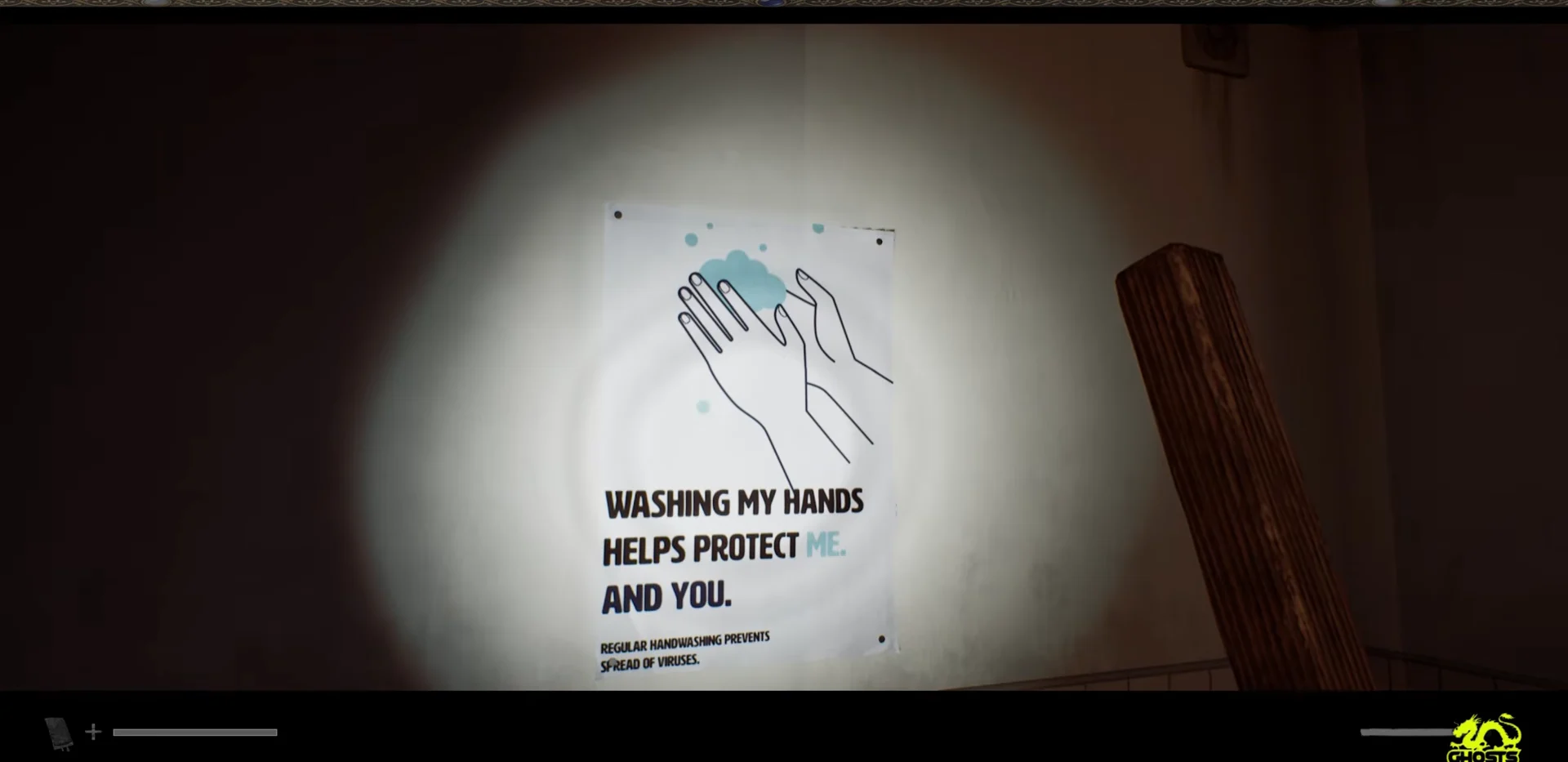 Handwashing Poster Clue