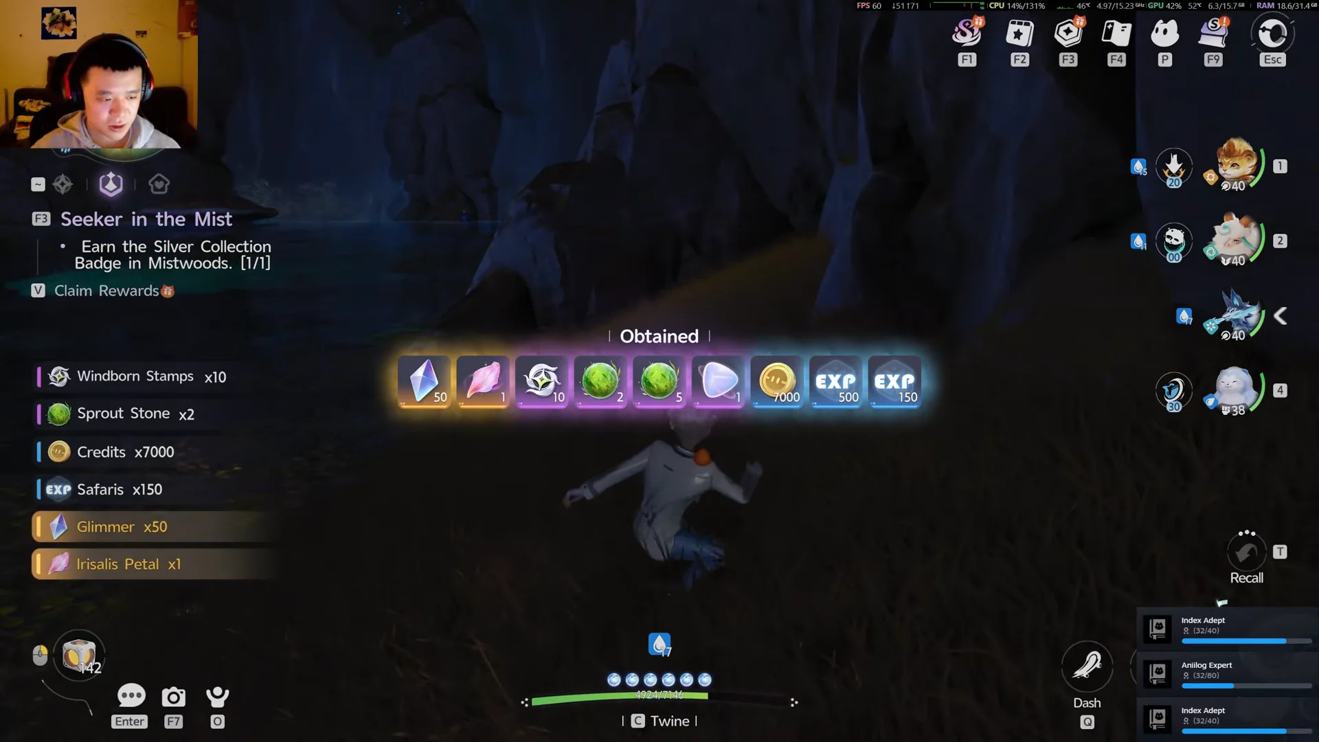 Claiming Quest Rewards
