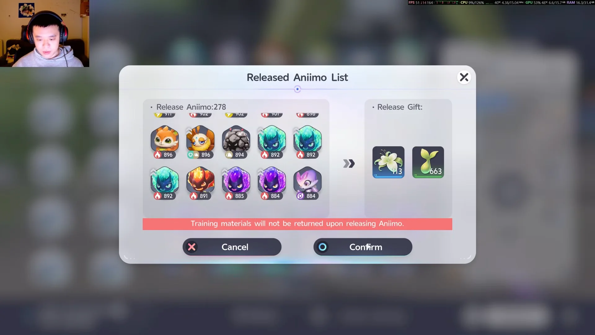 Bulk Releasing Aniimos
