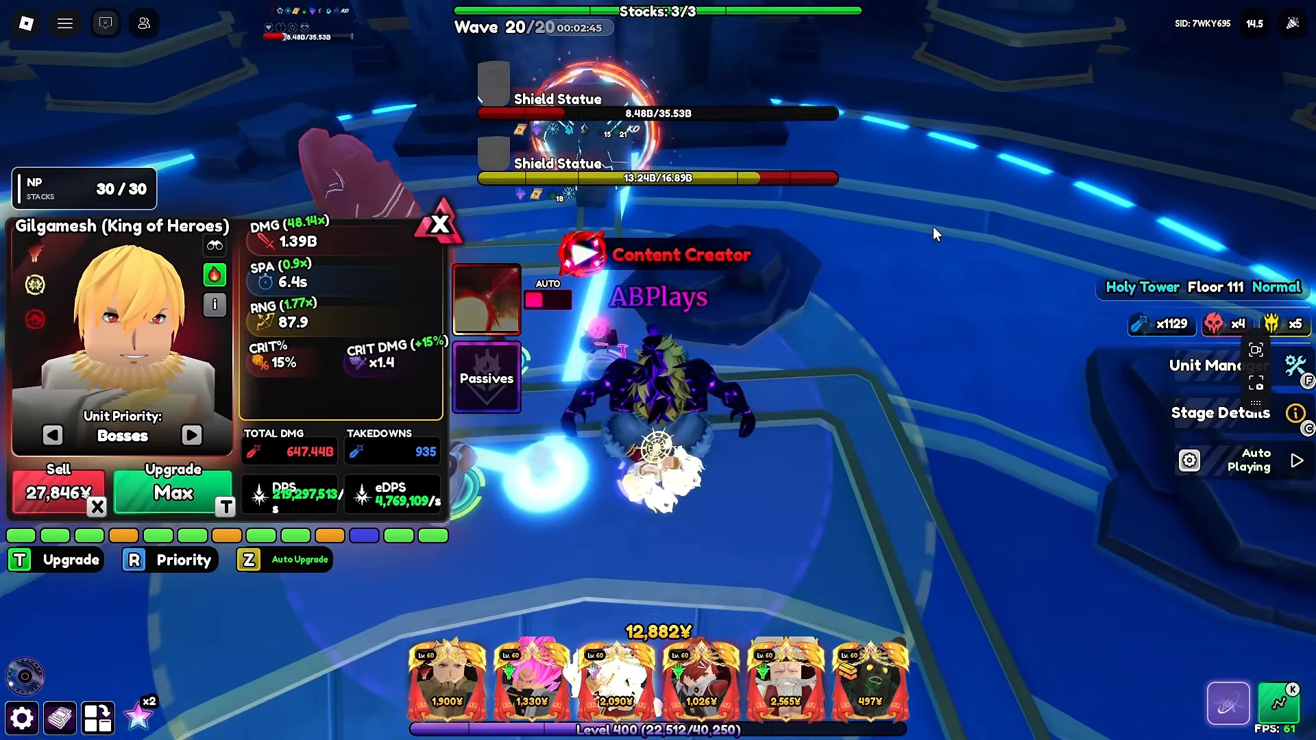 Holy Team Synergies & Holy Tower Gameplay