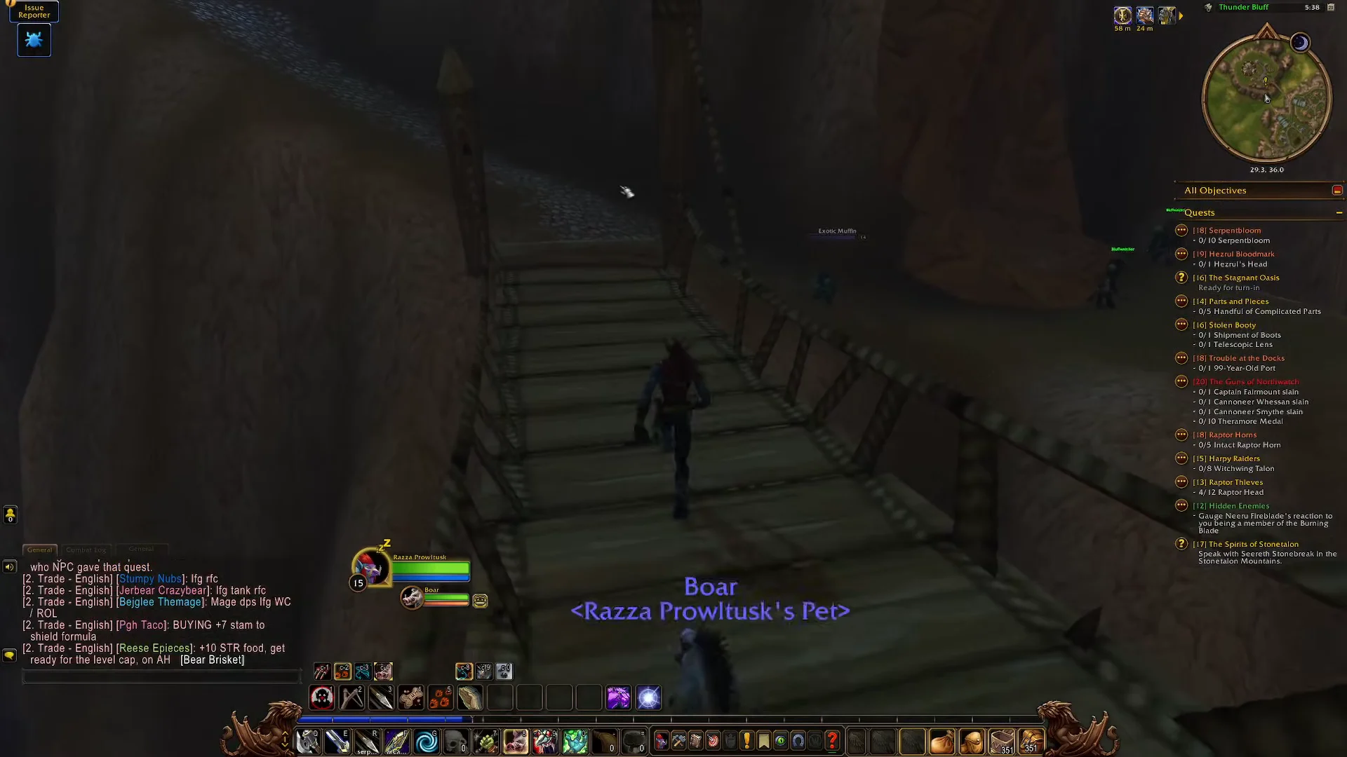 Crossing the Lower Bridge to Spirit Rise