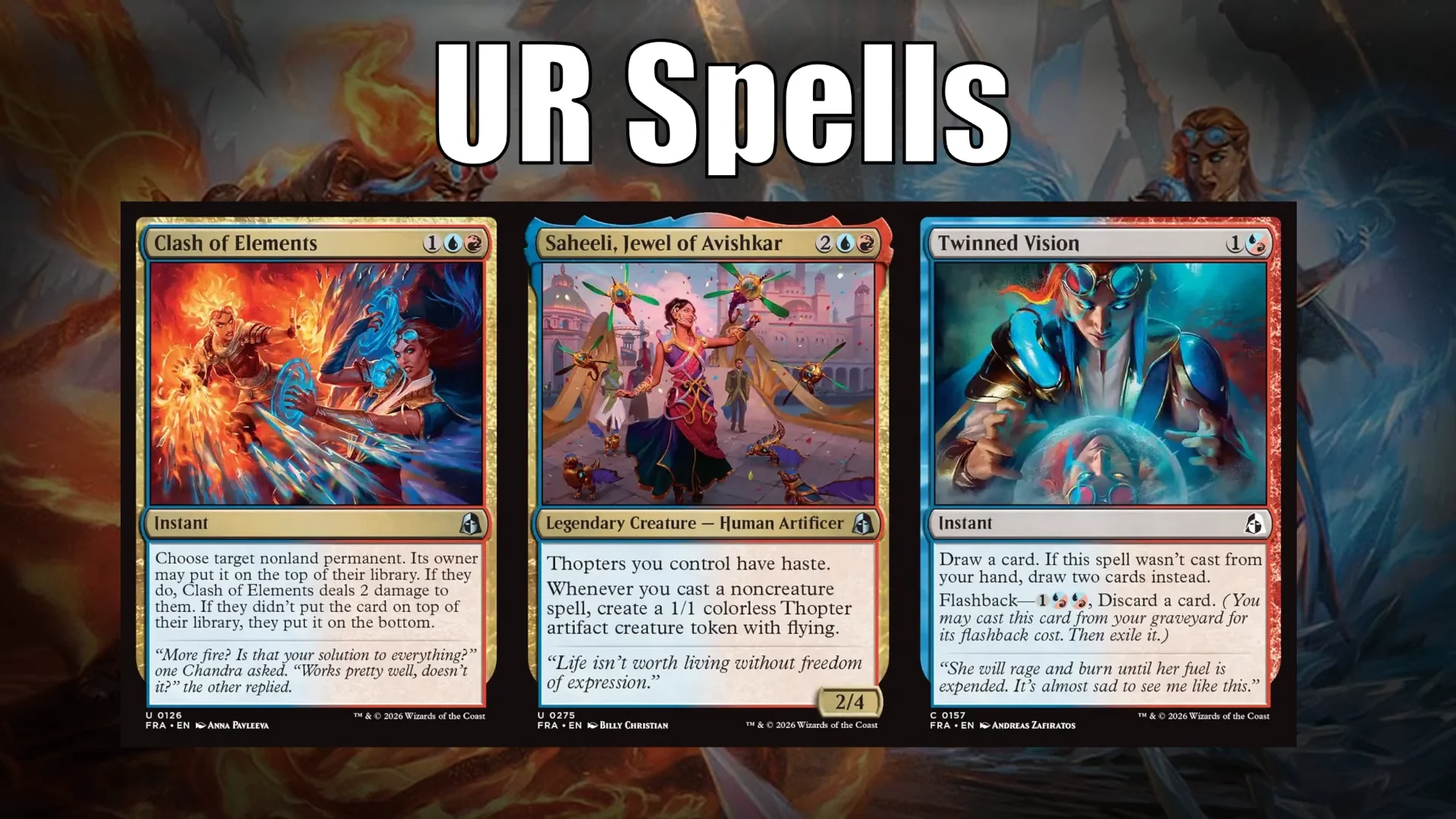 Blue-Red Spells Archetype