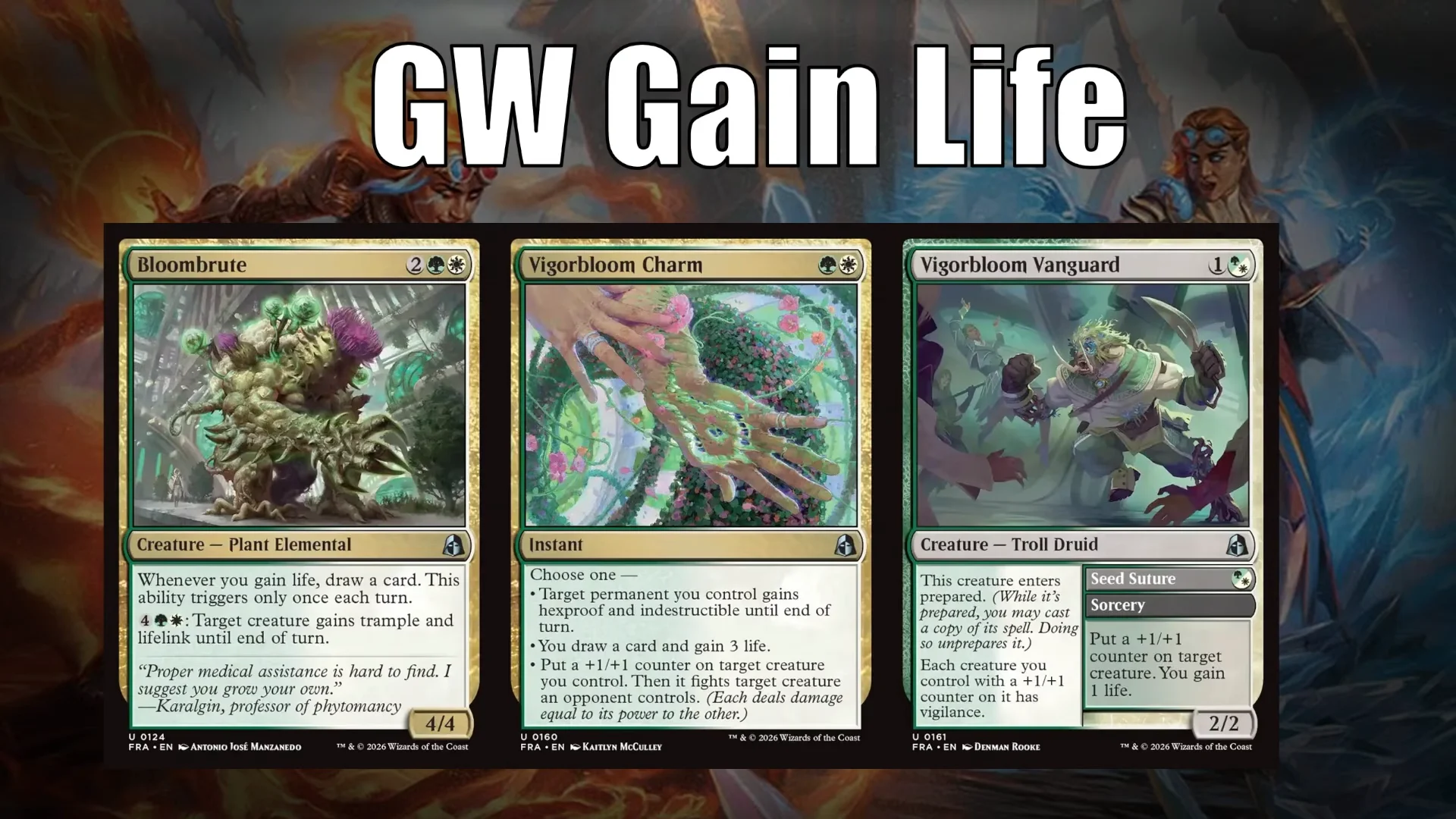 Green-White Gain Life Archetype
