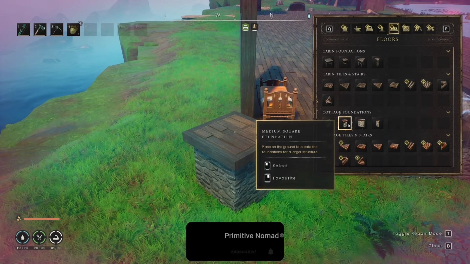 Anchor Points and Building Sets