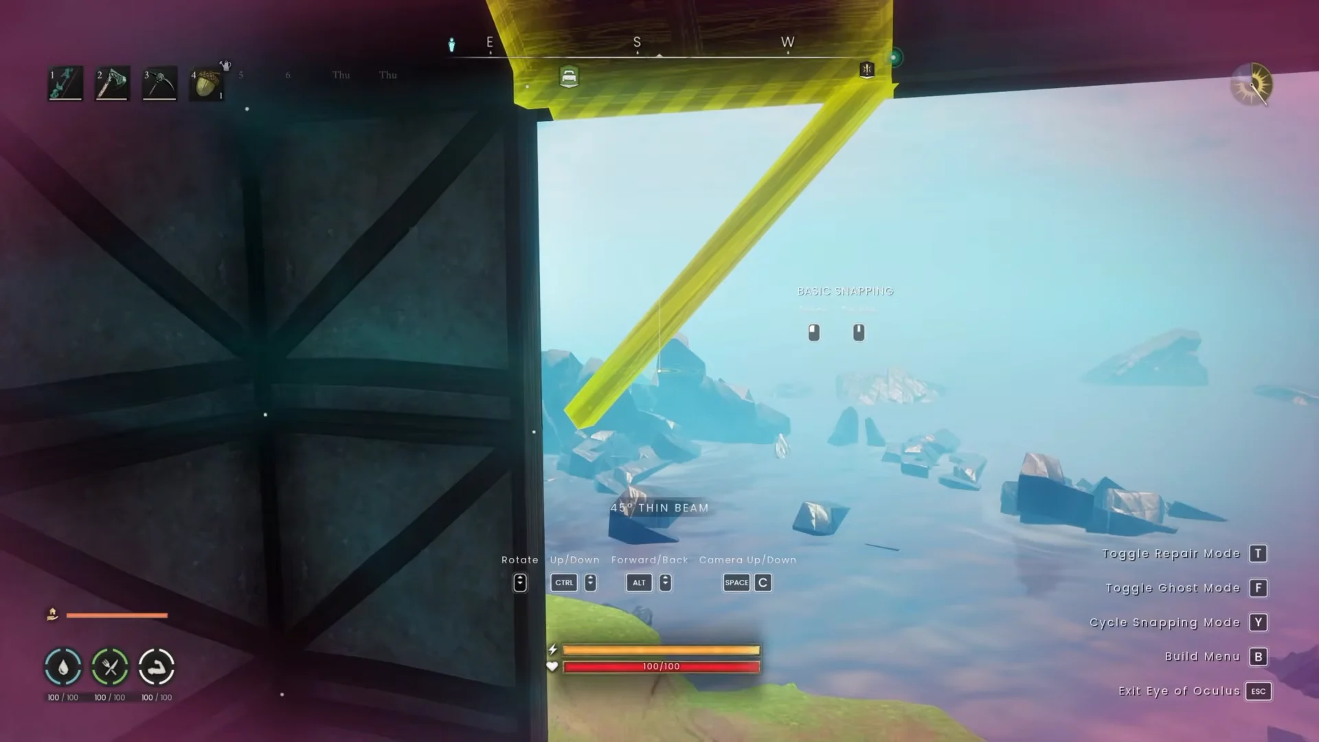 Shortening Distance via Beams