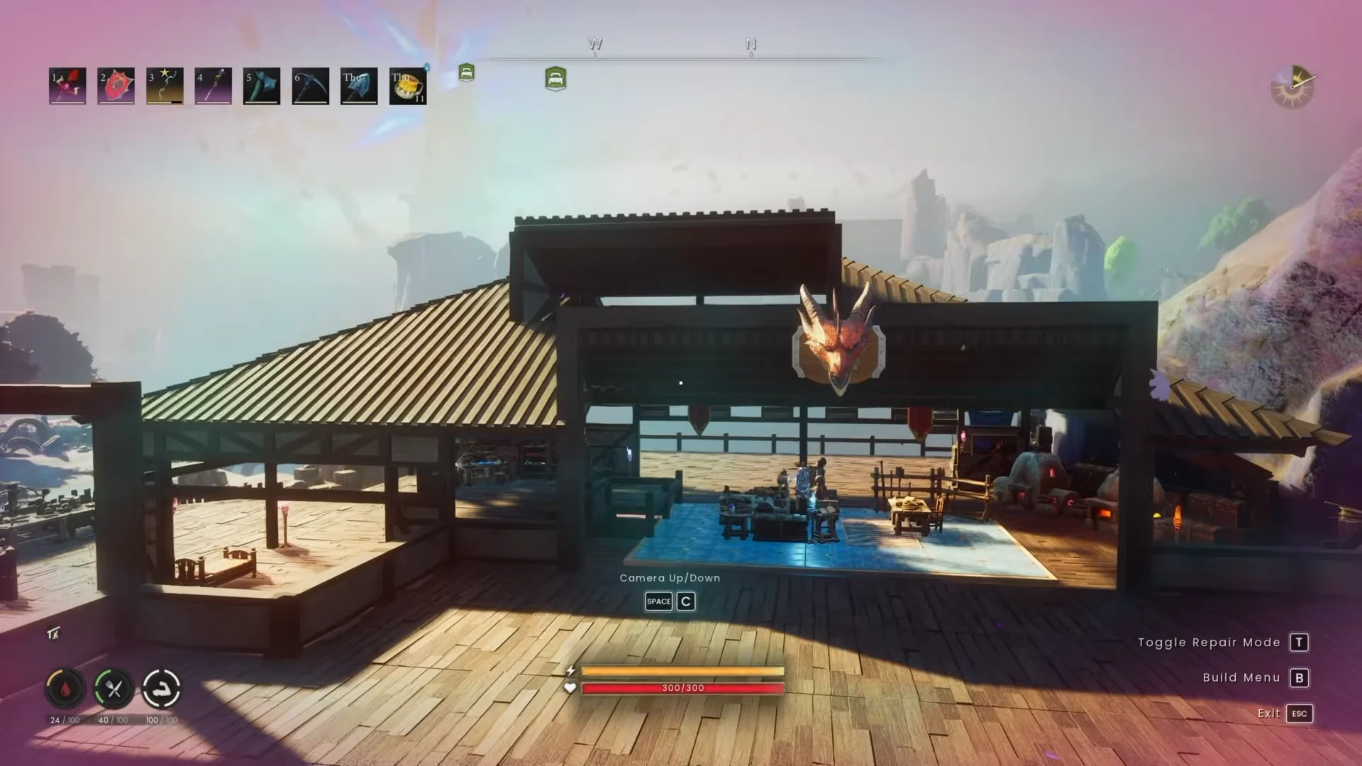 Open-Concept Base Showcase