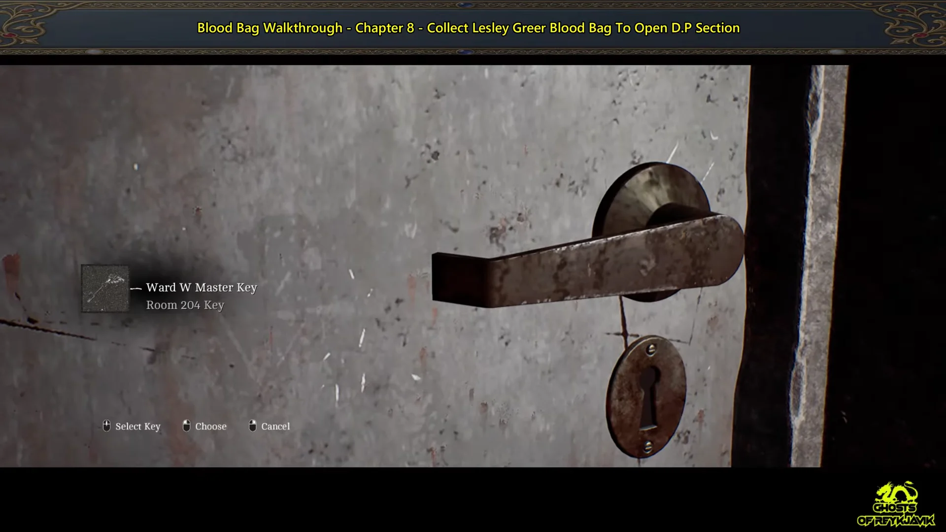 Unlocking Ward W Door