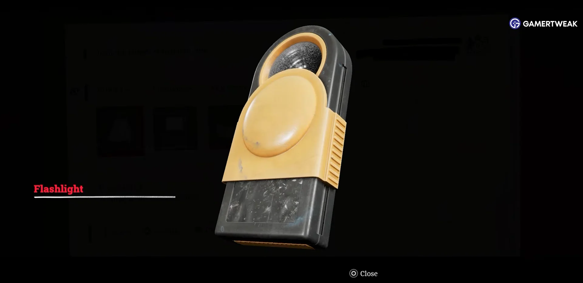 Finding batteries and assembling flashlight