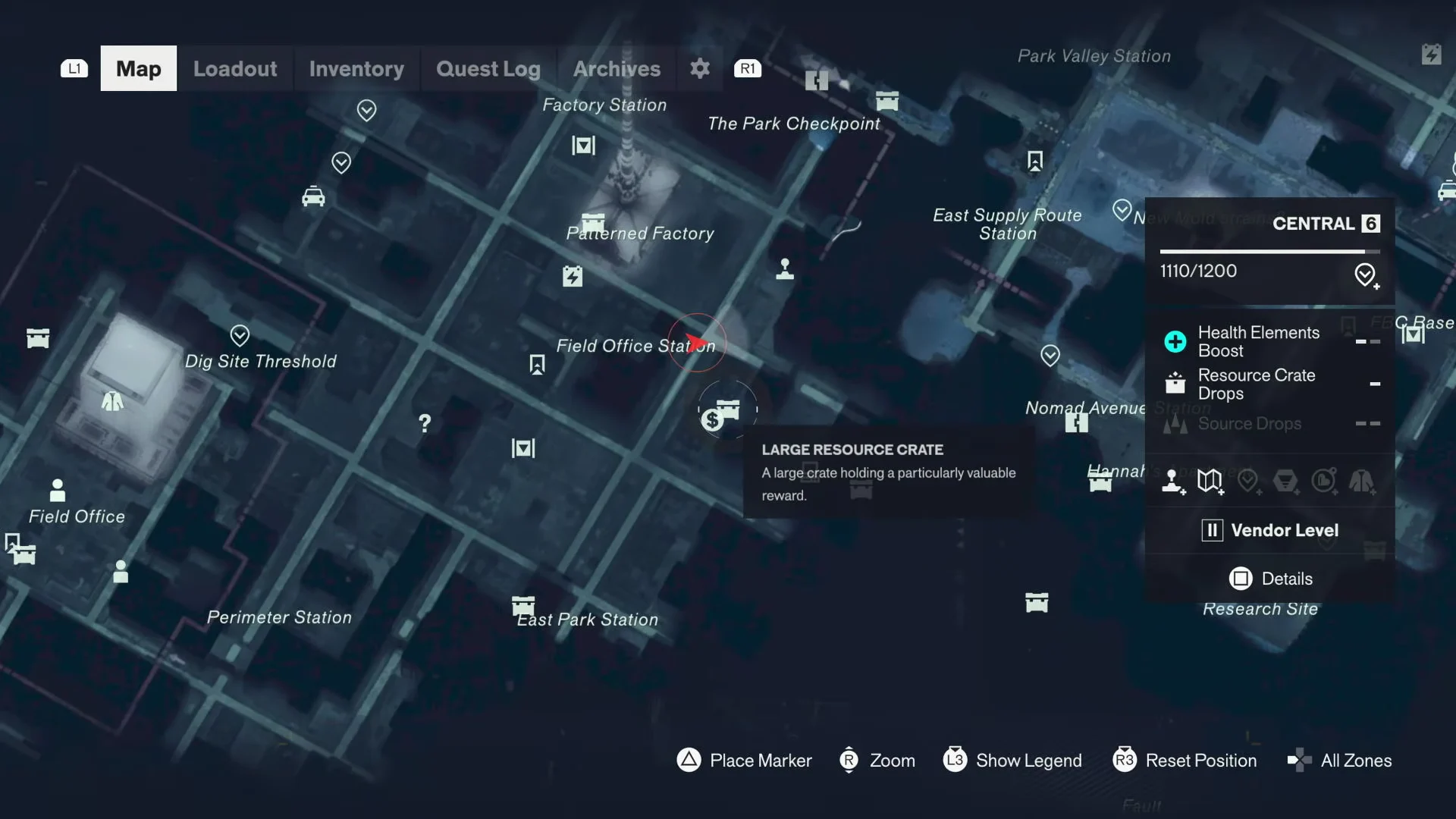 Map overview