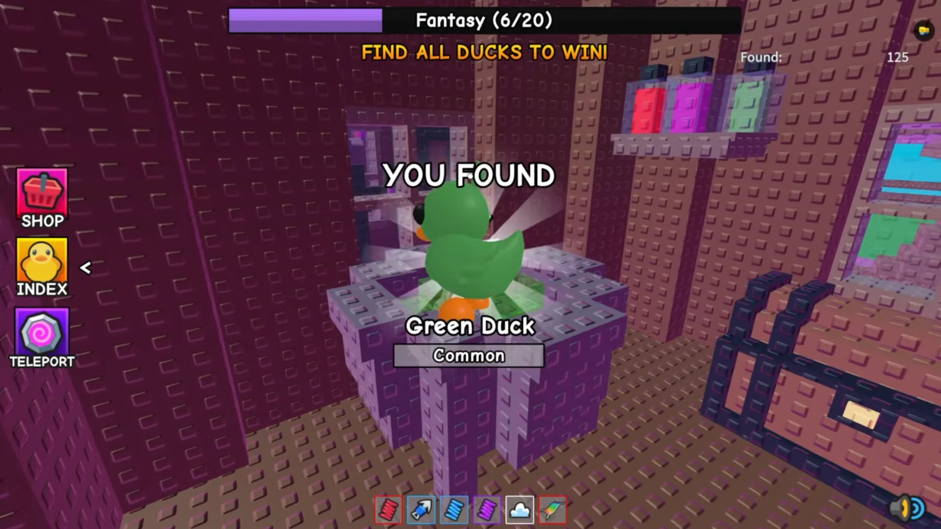 Finding Green Duck