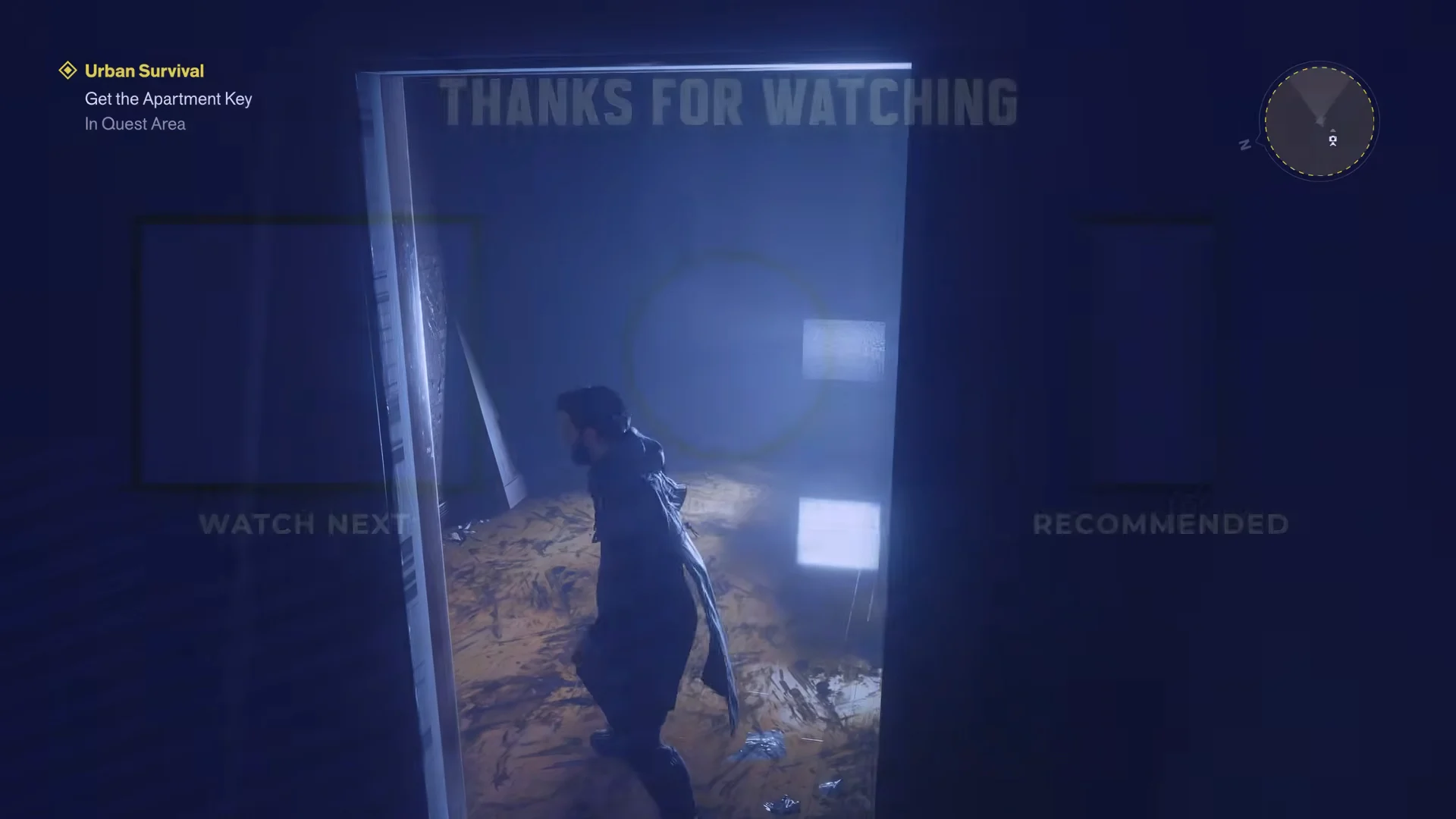 Returning to the room