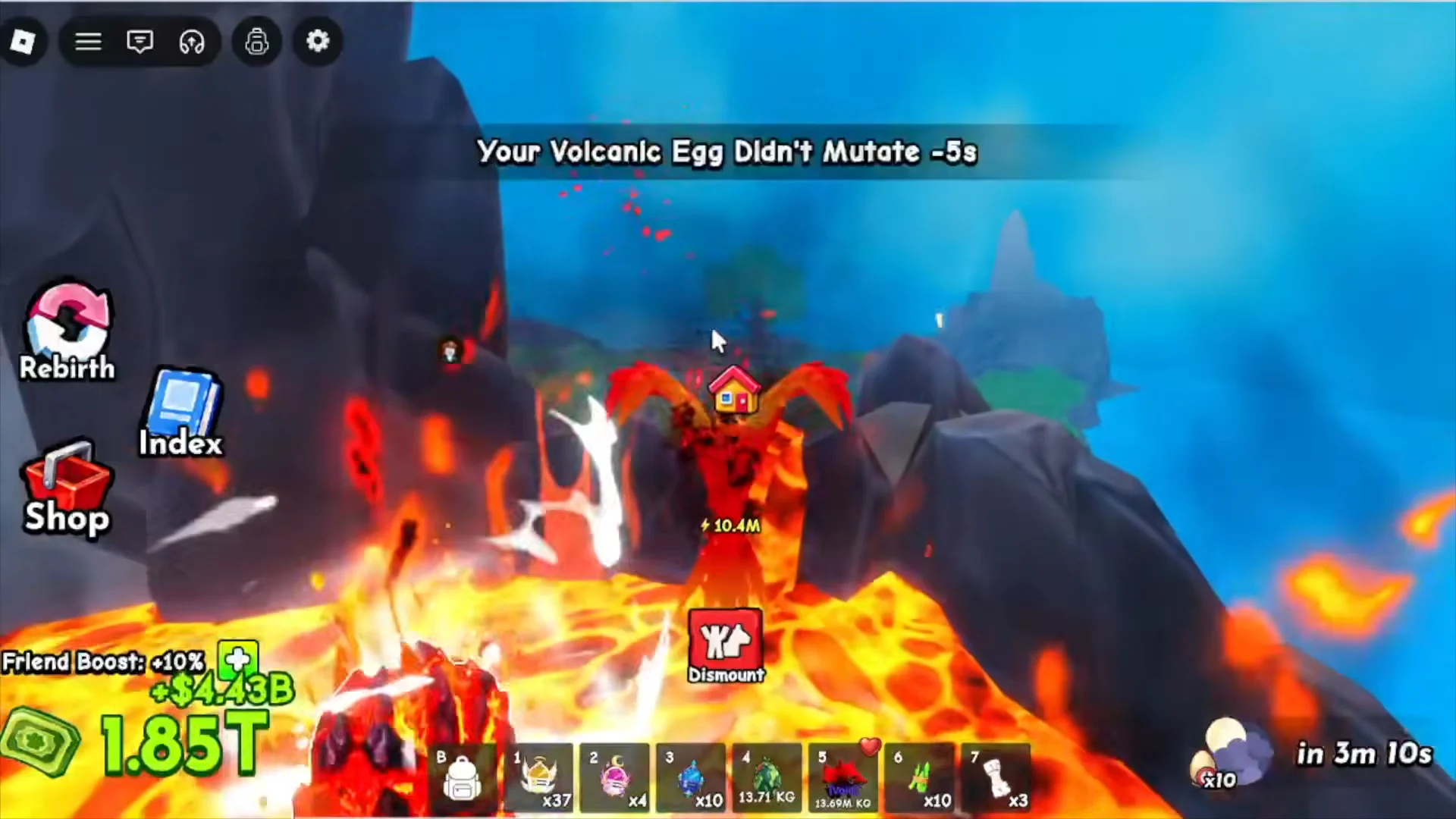 Volcano Crater Attempt (Volcanic Egg)