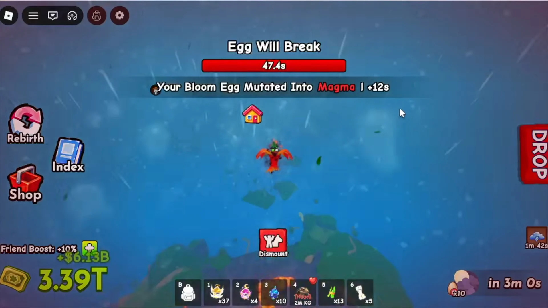 Magma Mutation Triggered