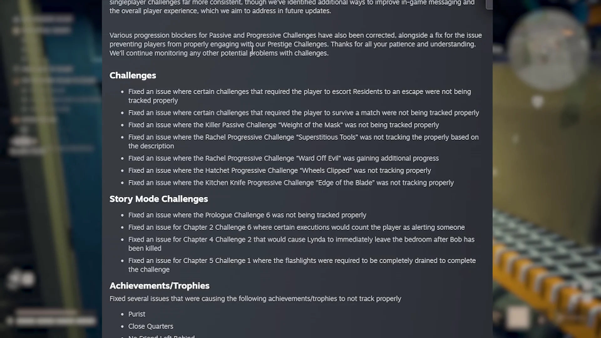 Challenges, Prestige, and Achievements