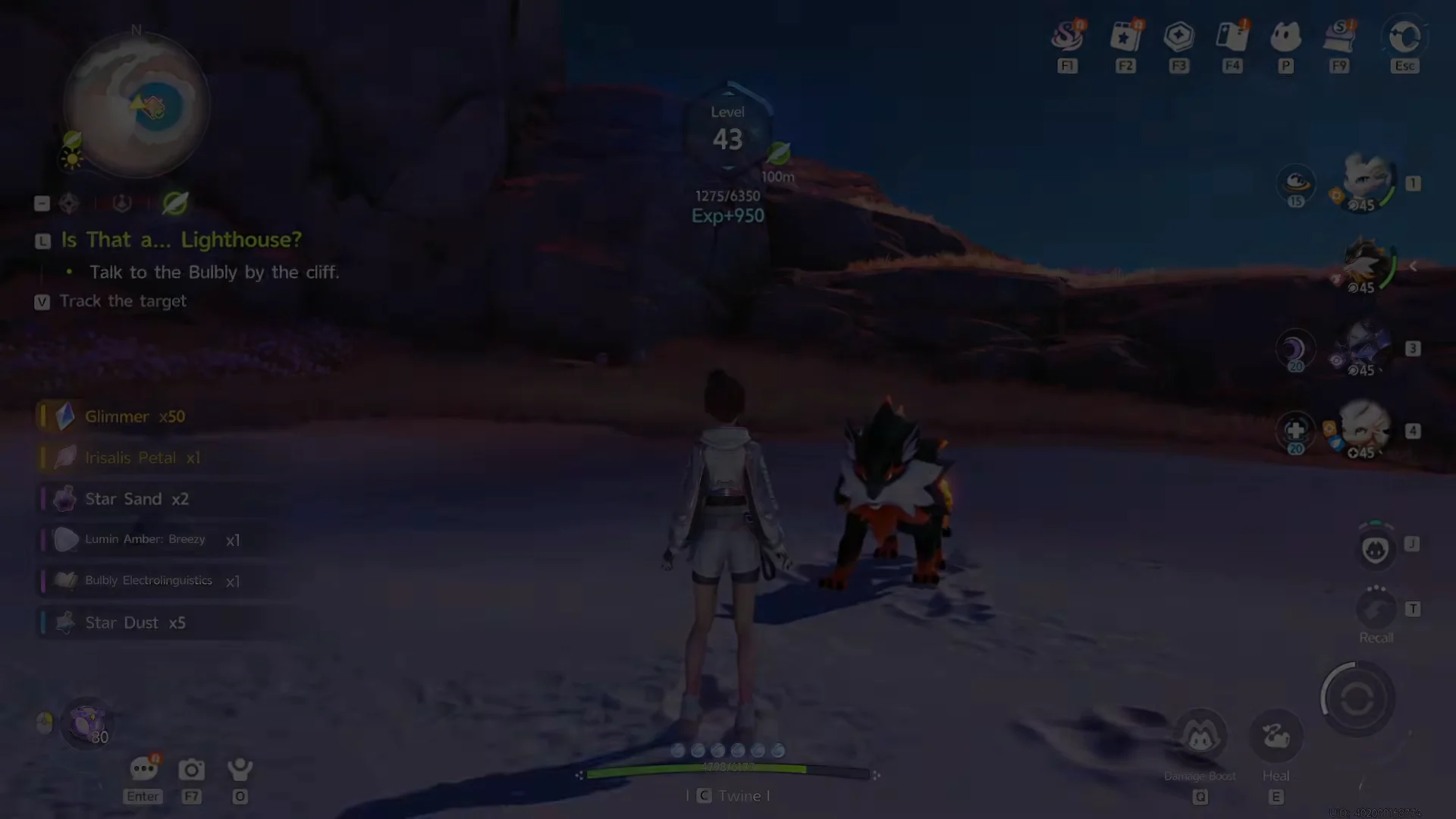 Quest Update and Level Up