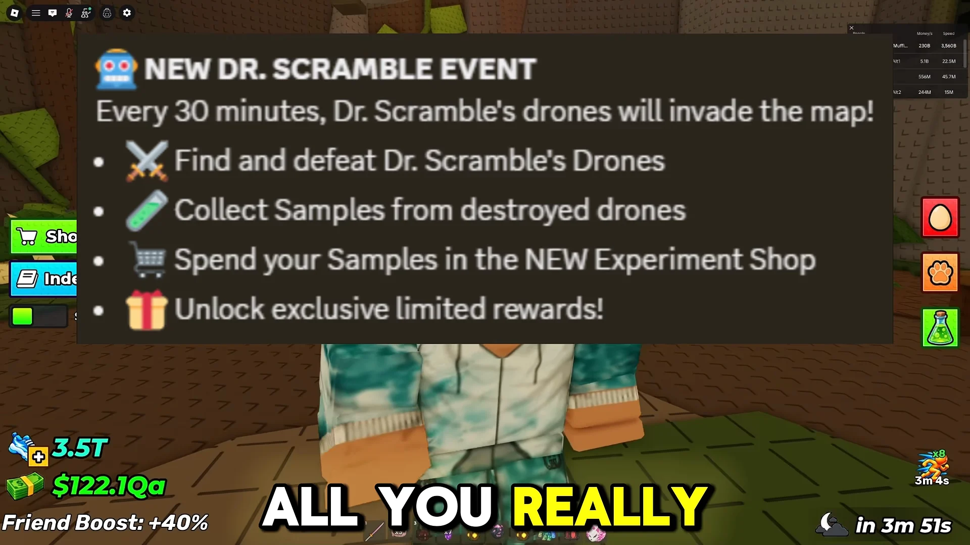 Dr. Scramble Event Overview