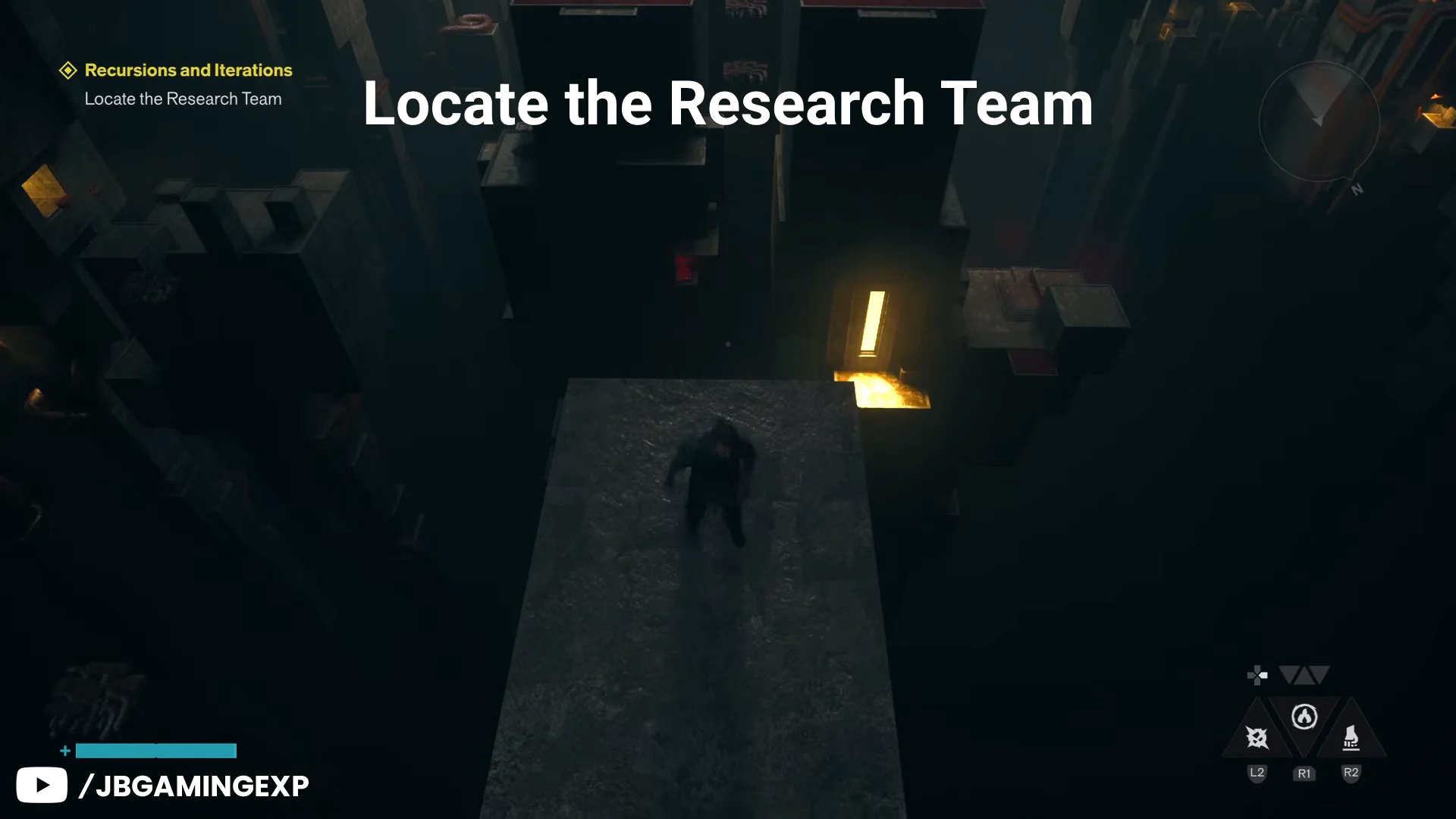 Platforming through Underpass Chasm