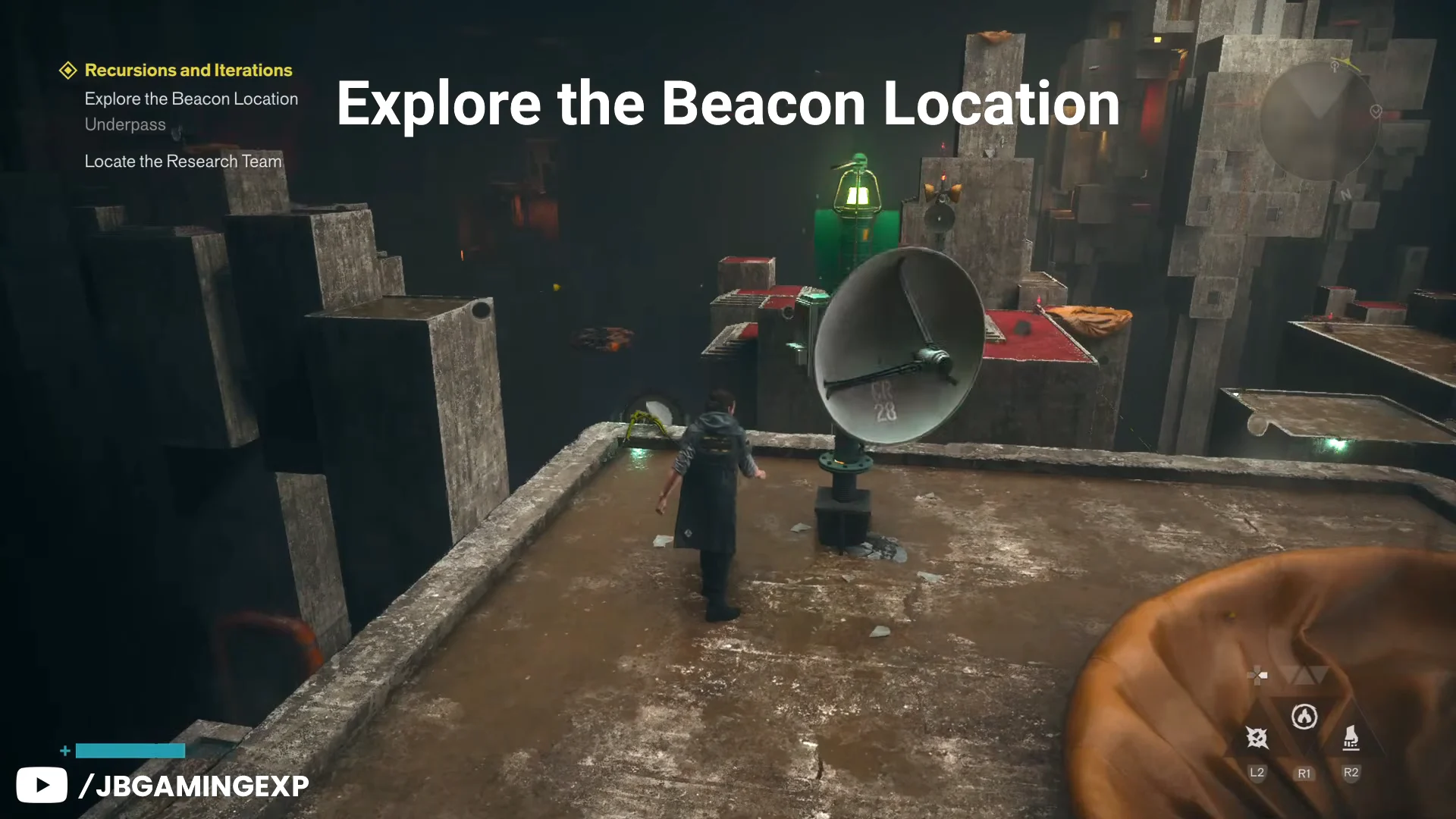 Activating Underpass Beacons