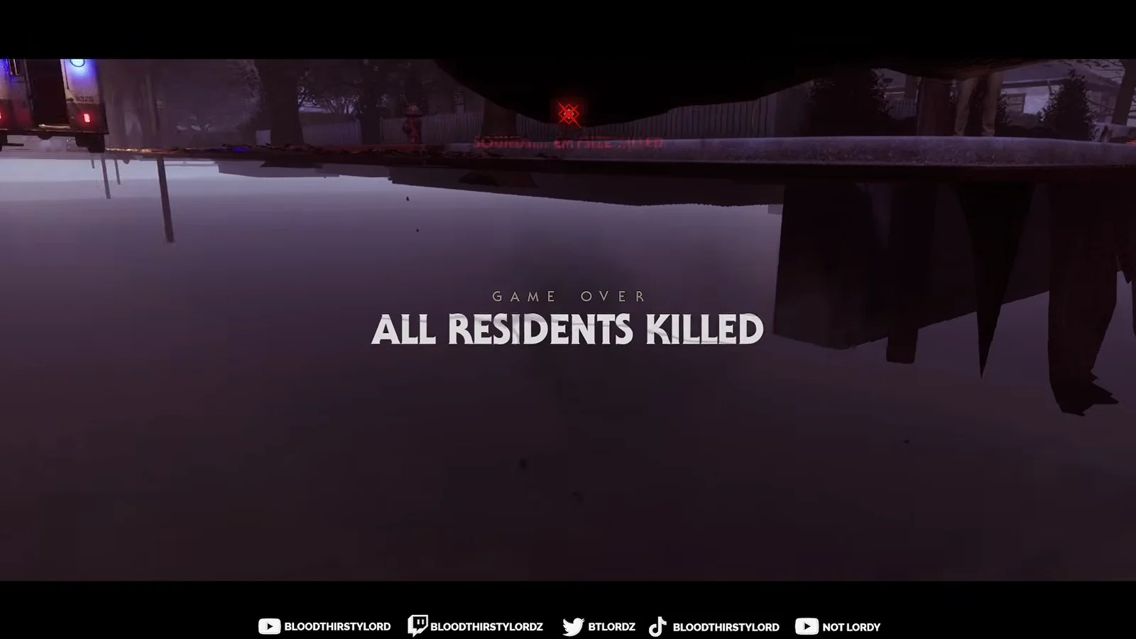 Game Over Screen