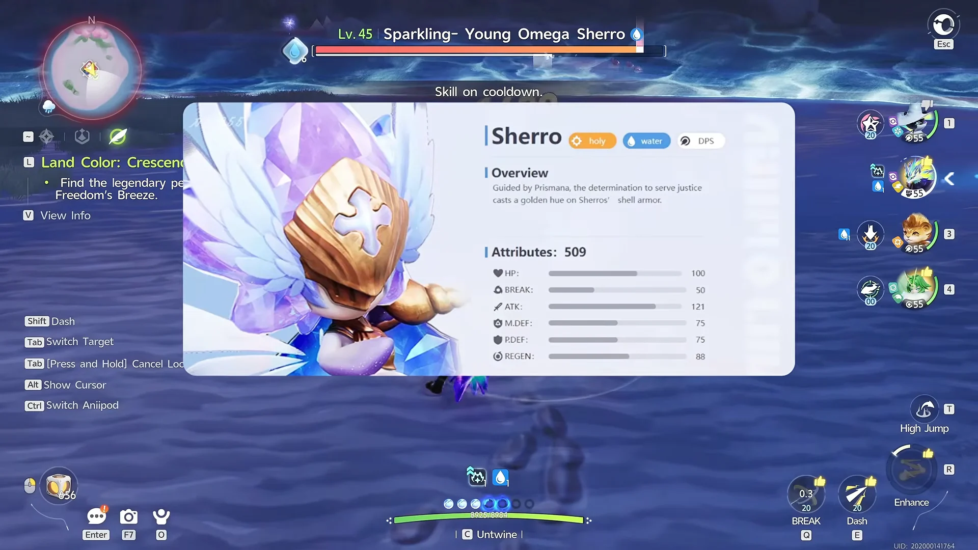 Prismana Sherro Stats & Overview